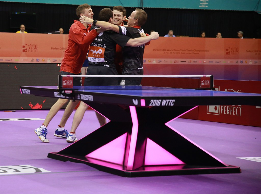 England hit back to beat France and seal semi-final spot at ITTF World Team Championships