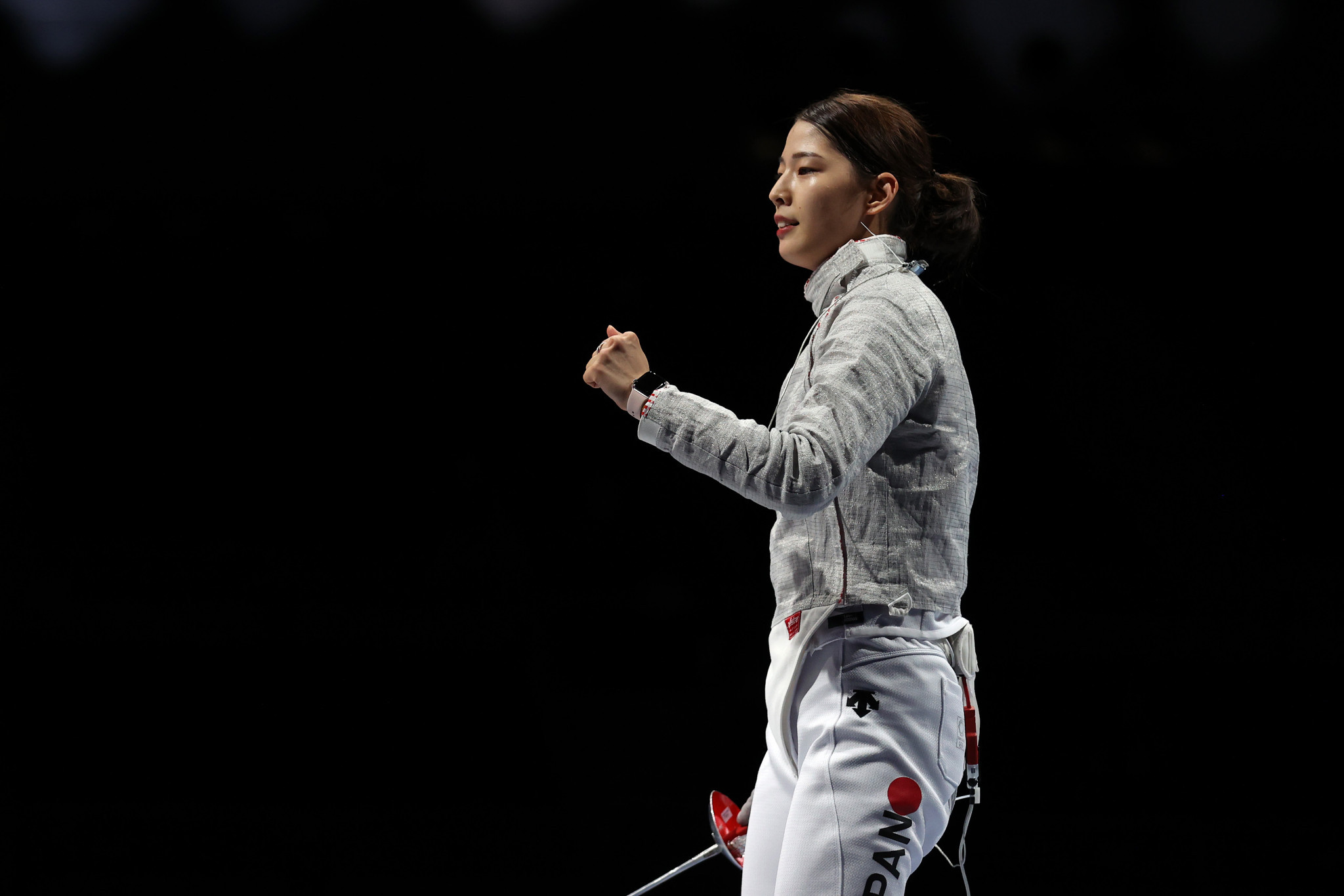Japan's Misaki Emura became the world champion in women's sabre today ©Getty Images
