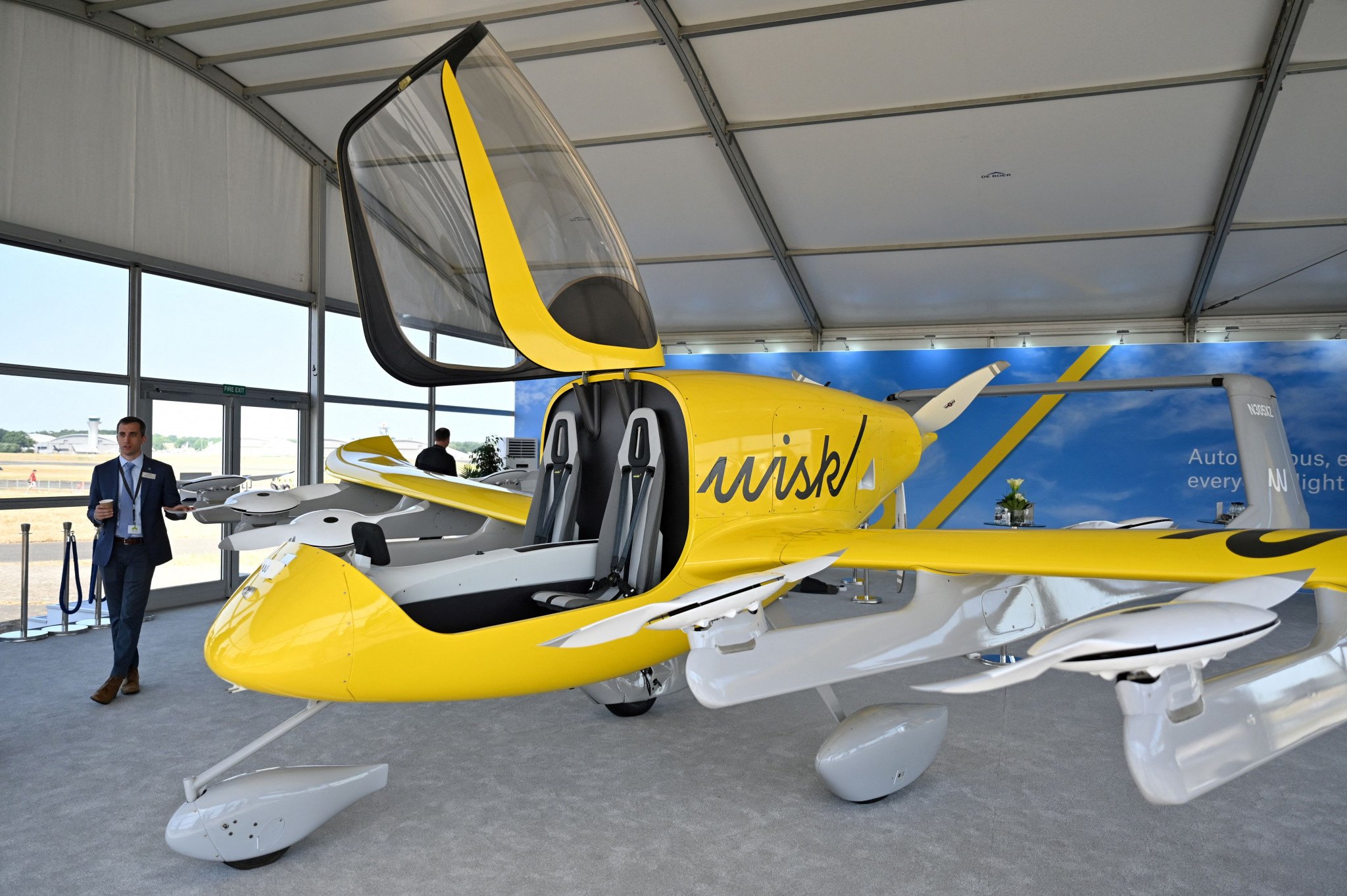 Wisk Aero is working with Queensland Governments to have its self-flying air taxis used at Brisbane 2032 ©Getty Images