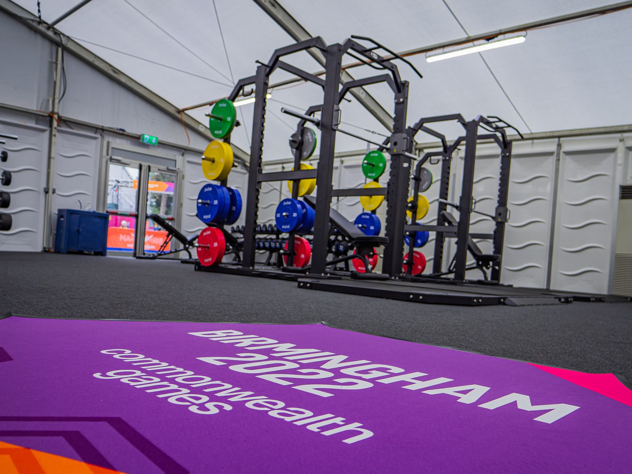 Athletes will be able to work out in the gym at the housing complex in Edgbaston ©Birmingham 2022