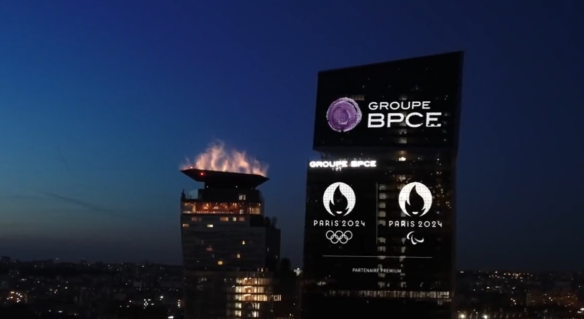 Groupe BPCE has announced that Banques Populaires and Caisses d'Epargne have become official sponsors of the Paris 2024 Torch Relays ©Groupe BPCE