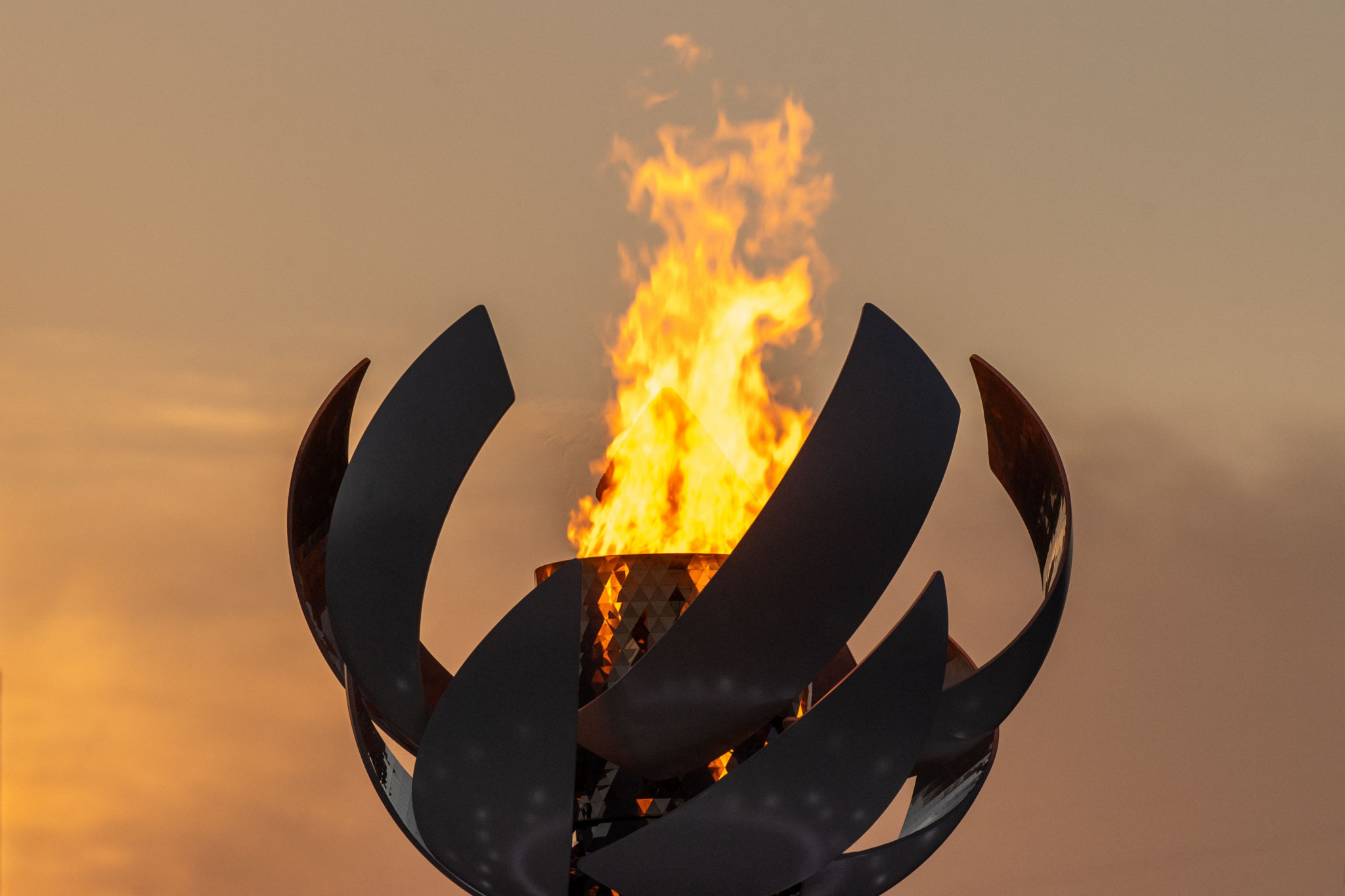 The Olympic Cauldron is set to return to the Tokyo waterfront after it was stationed on the Yume-no-Ohasi Bridge for the 2020 Olympic and Paralympic Games ©Getty Images