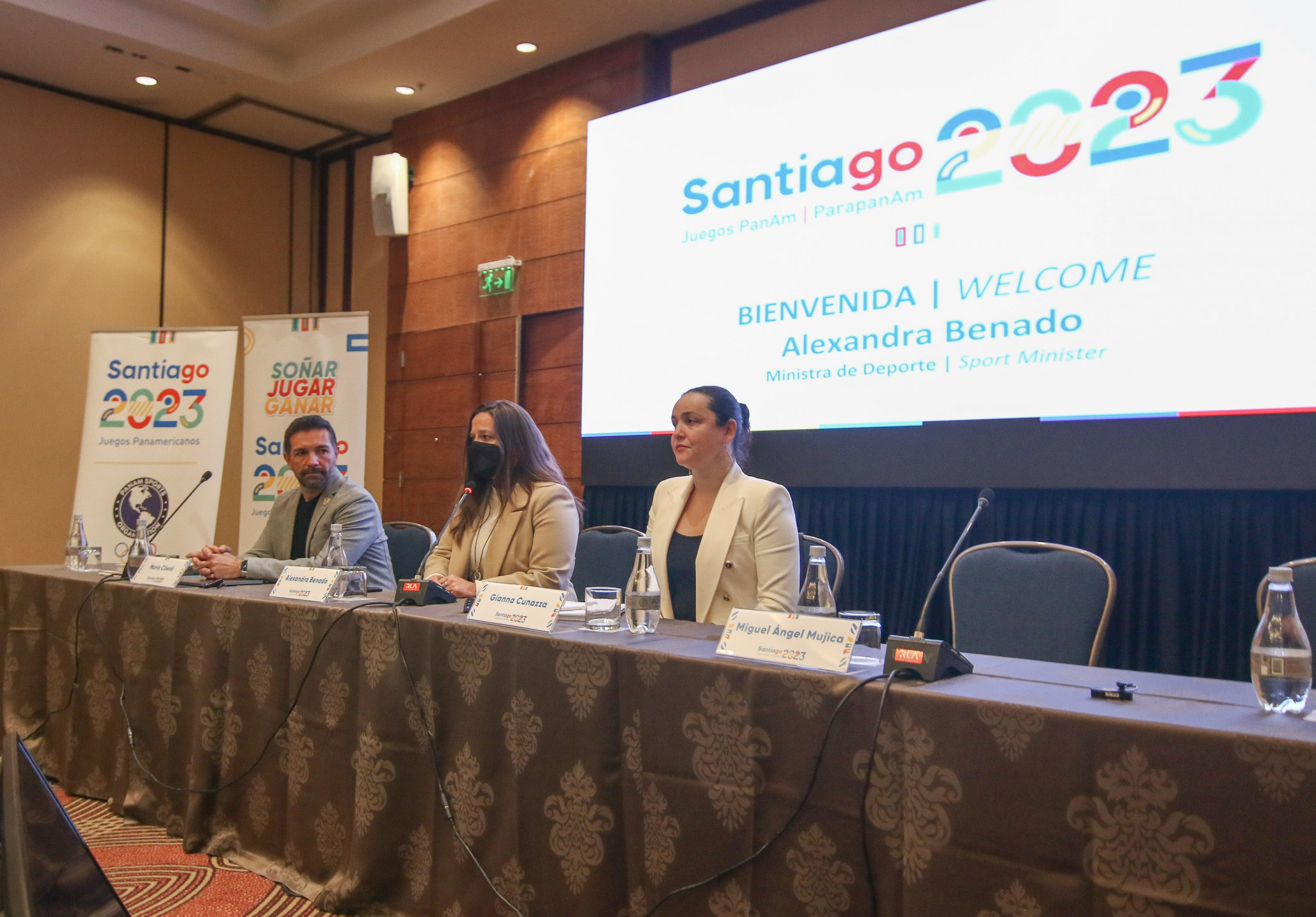 Santiago 2023 welcomed nine delegations physically ©Panam Sports