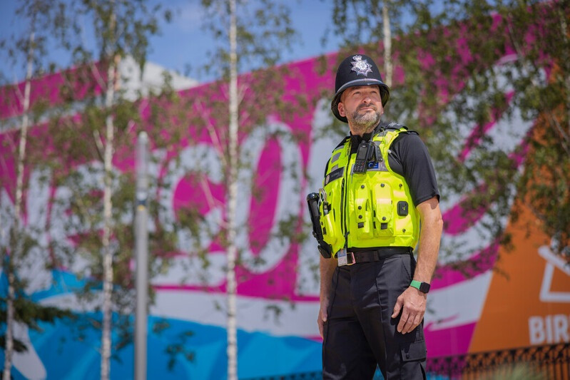 Up to 3,000 police officers are set to used in Birmingham 2022's security operation ©West Midlands Police