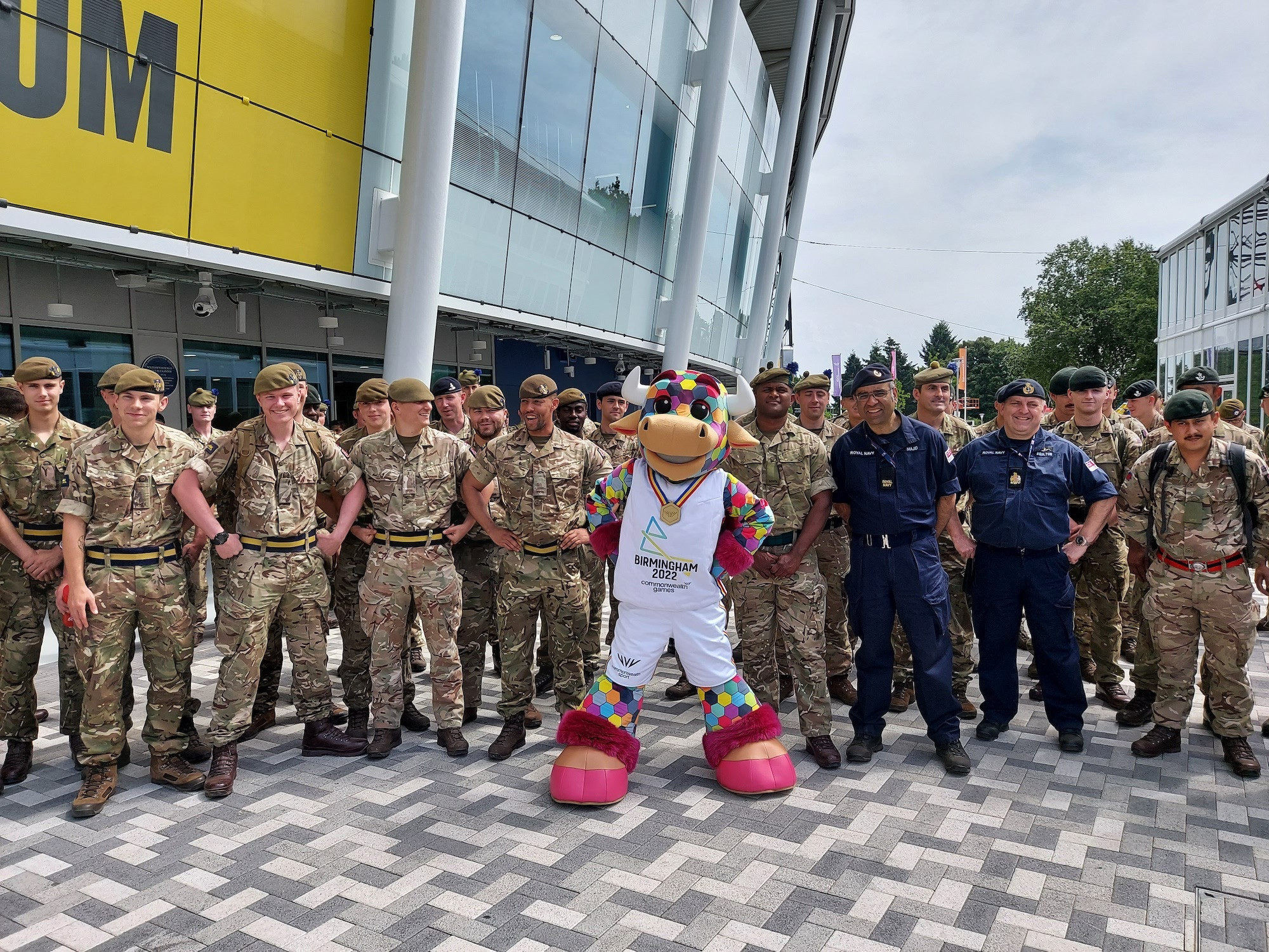 Military personnel deployed to support Birmingham 2022 security operation