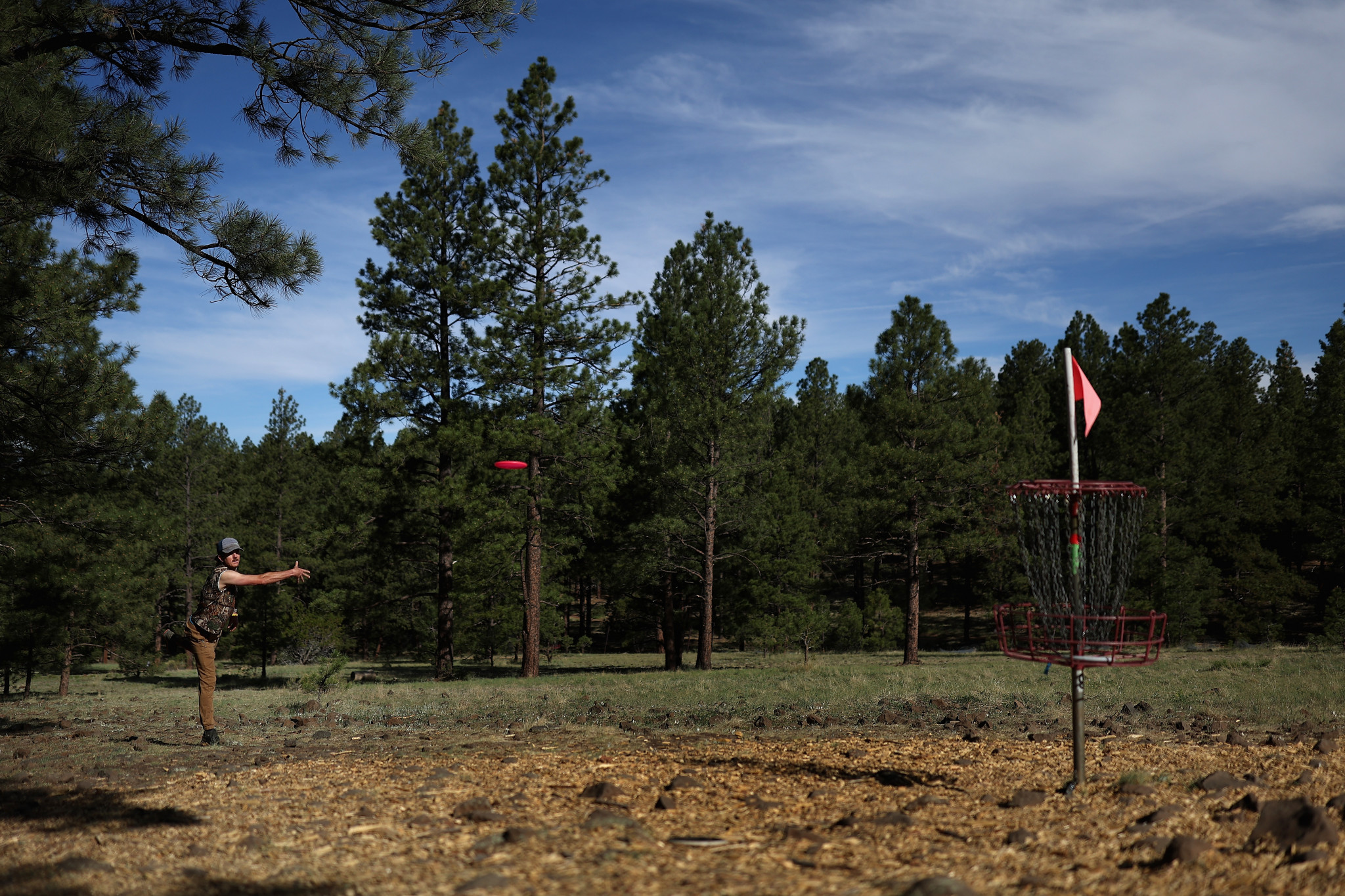 Disc golf broke the trend and grew its participation numbers following the outbreak of the COVID-19 pandemic ©Getty Images