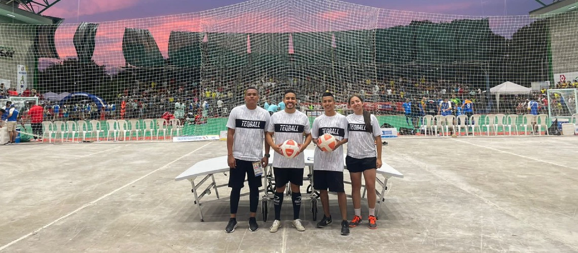 Teqball gets moment in spotlight as Bolivarian Games demonstration sport