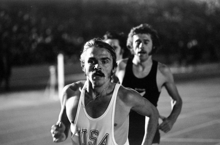 Steve Prefontaine, who finished fourth in the Olympic 5,000m final at Munich in 1972, was a regular star turn at the Oregon Indoor Invitational meetings held in Portland during the 1970s until his death in 1975 ©Getty Images