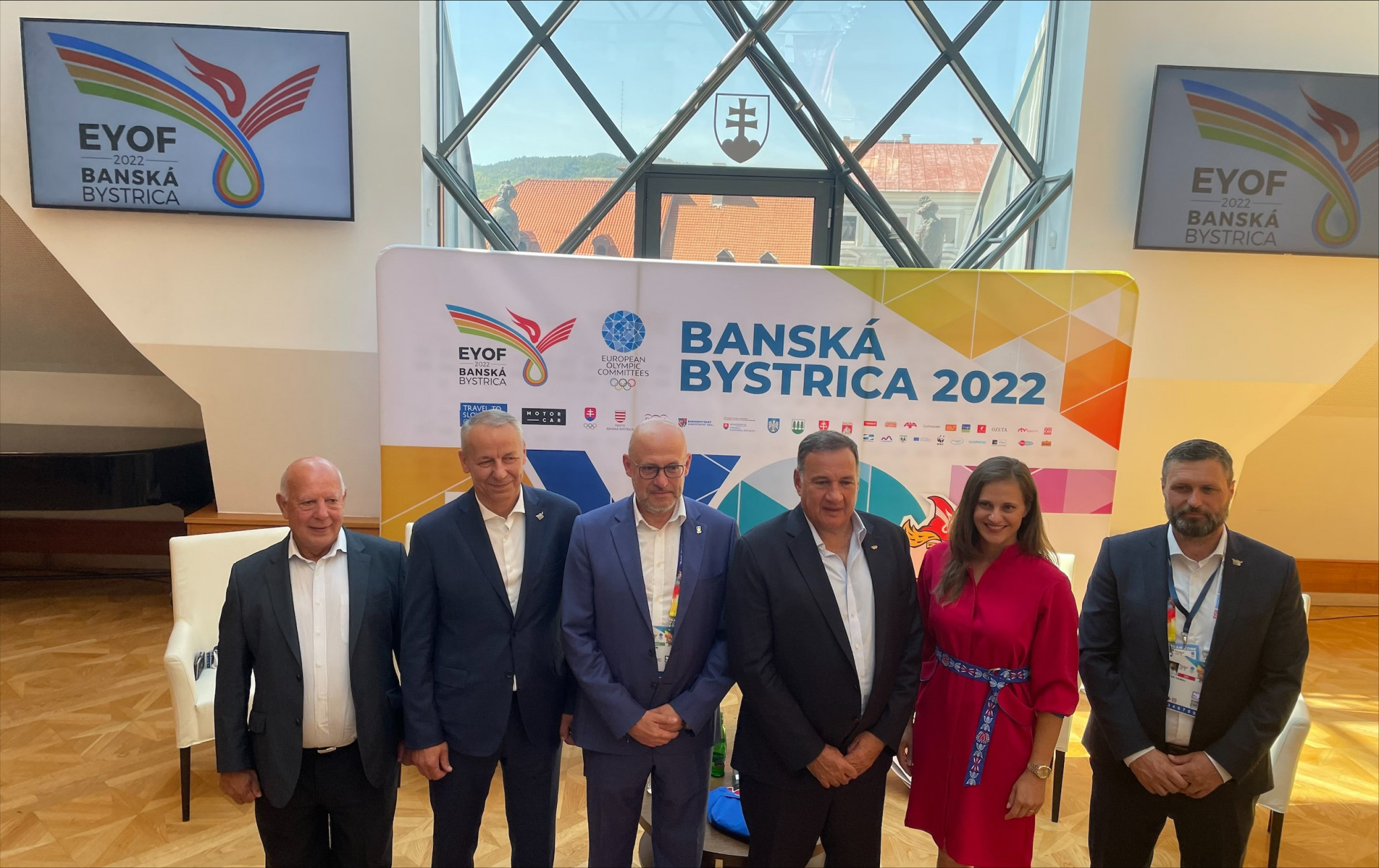 EOC President Capralos sympathises with Russians and Belarusians banned from EYOF in Banská Bystrica
