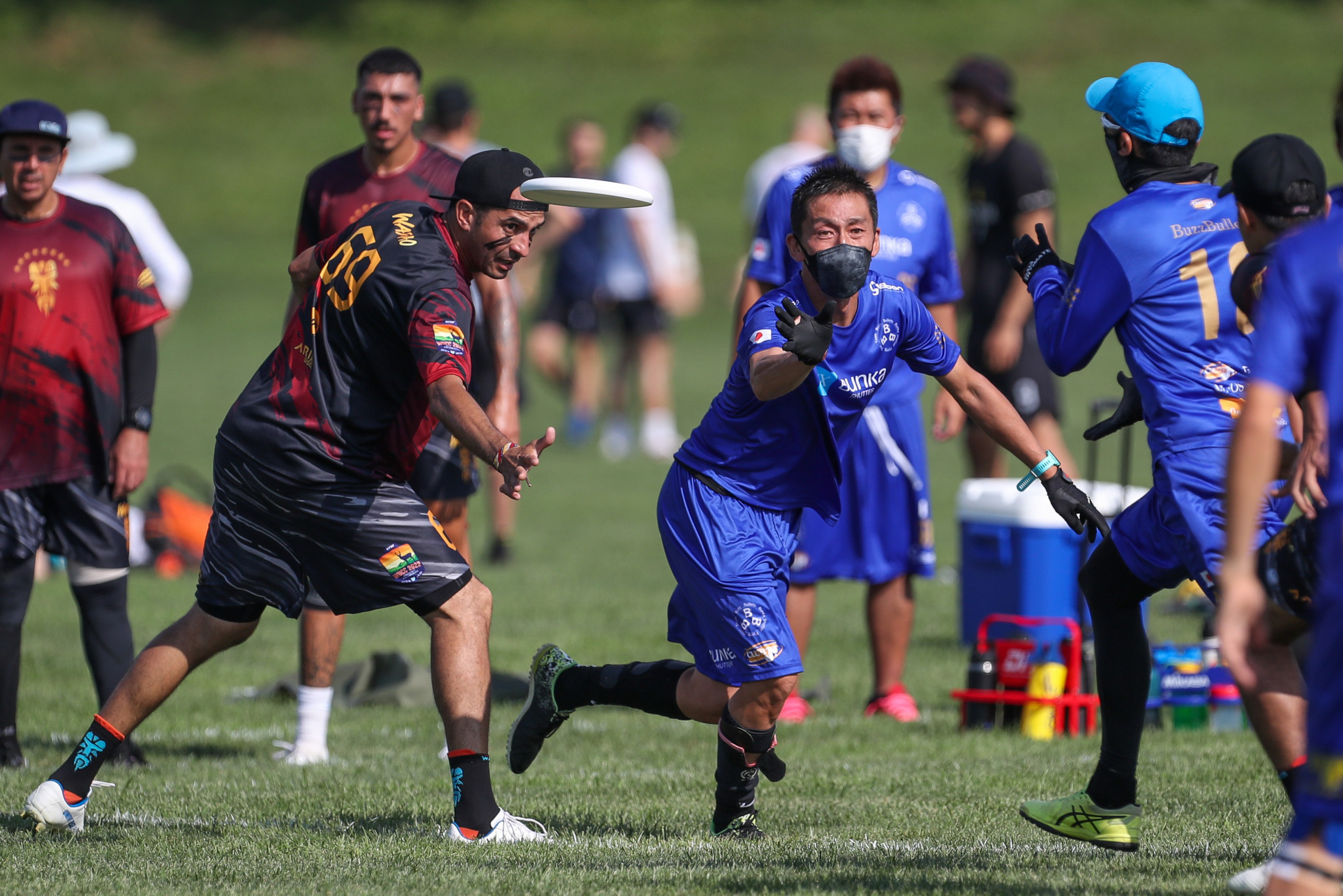 Buzz Bullets showed they are one of the teams to beat in the open event at the World Ultimate Club Championships ©Paul Rutherford for UltiPhotos
