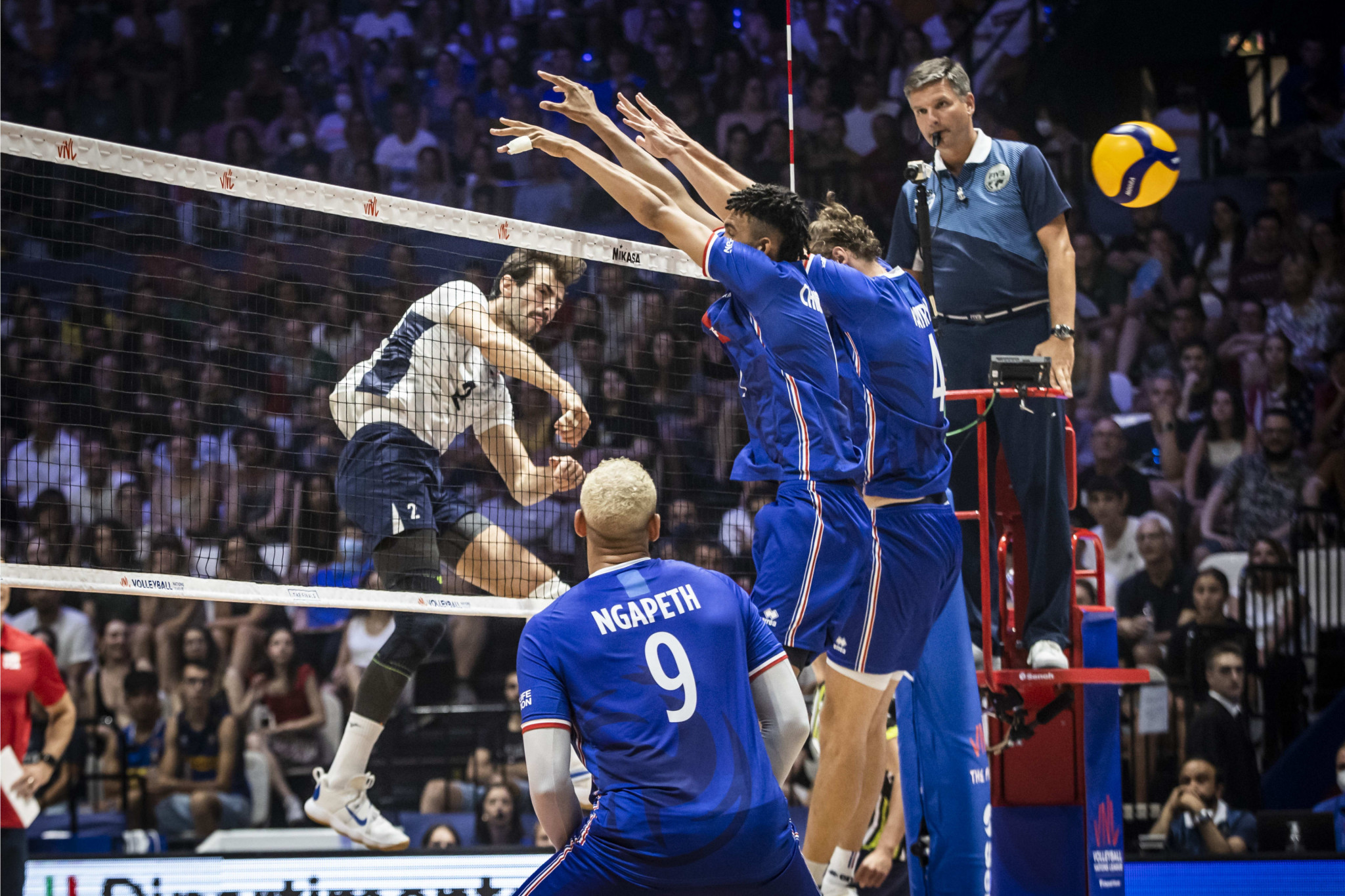 Olympic champions France beat US in men's Volleyball Nations League final