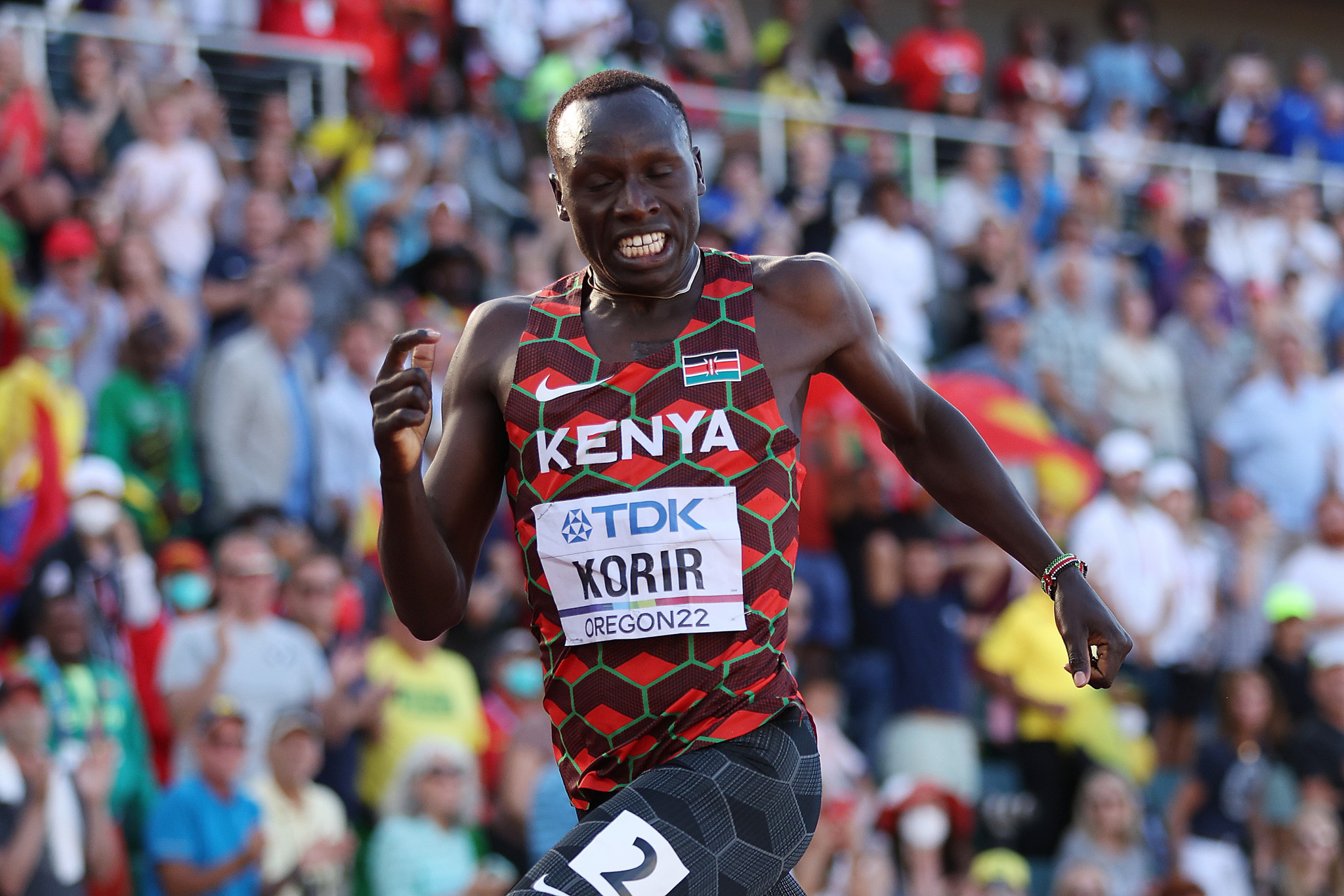 Olympic and world champion Emmanuel Korir will be part of a strong Kenyan athletics squad in Birmingham ©Getty Images