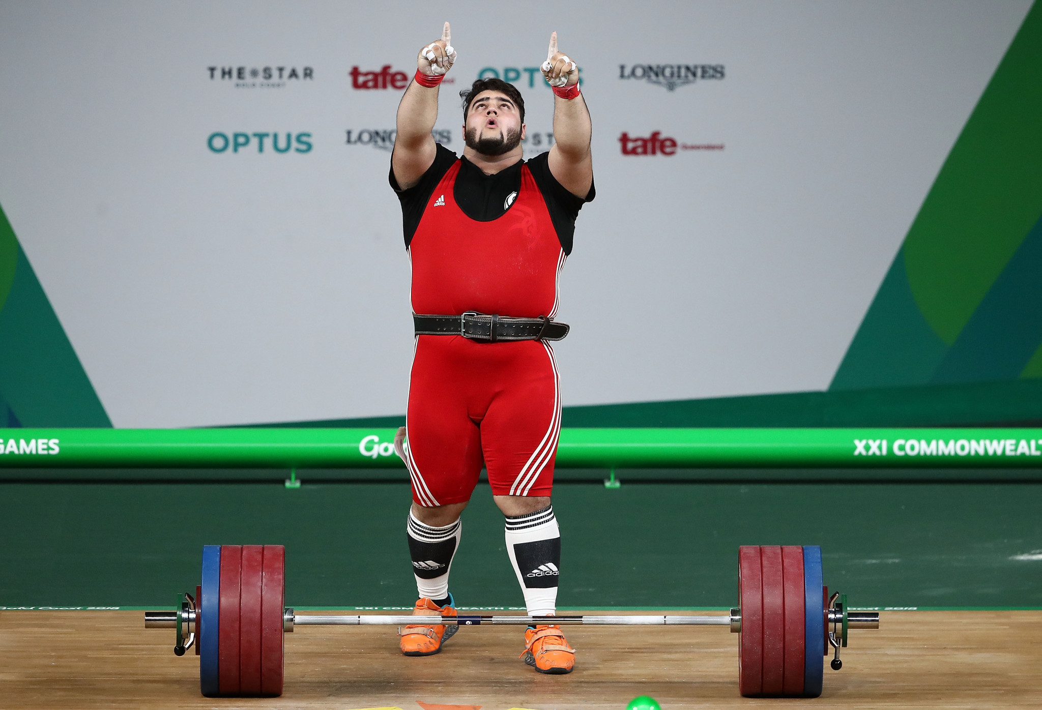 Nooh Dastgir Butt is a Commonwealth Games bronze medallist in heavyweight weightlifting ©Getty Images