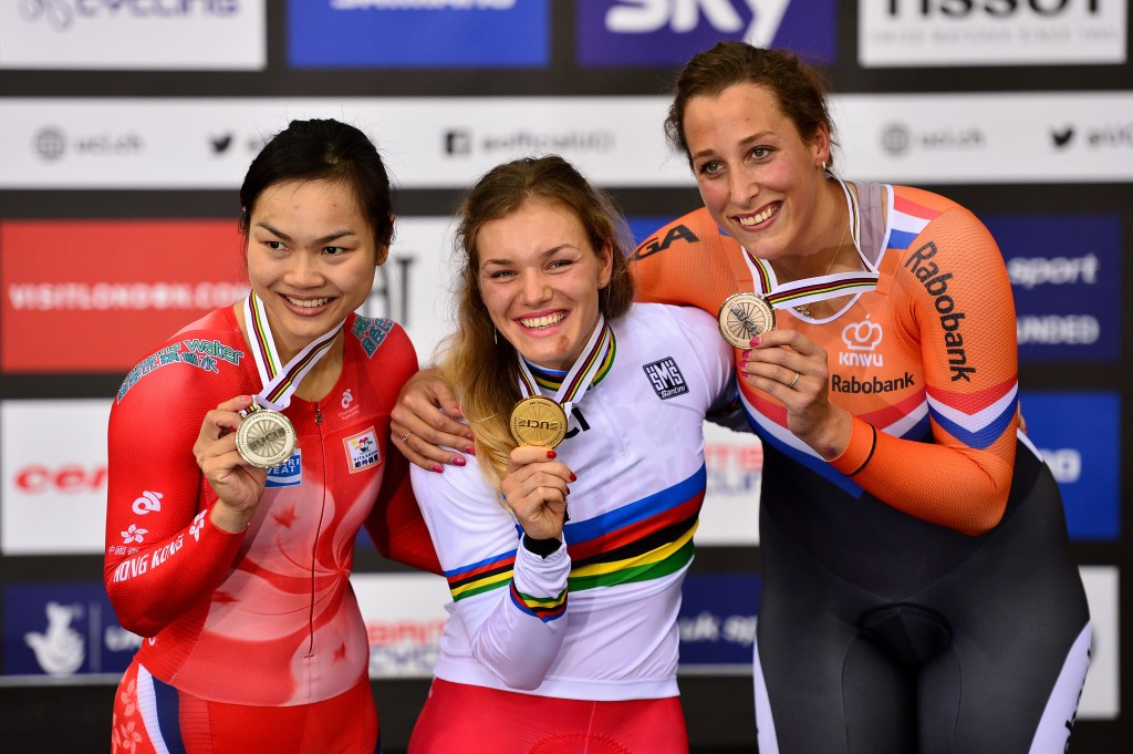 Voinova's victory saw her add to the gold medal she won in the team sprint ©Getty Images