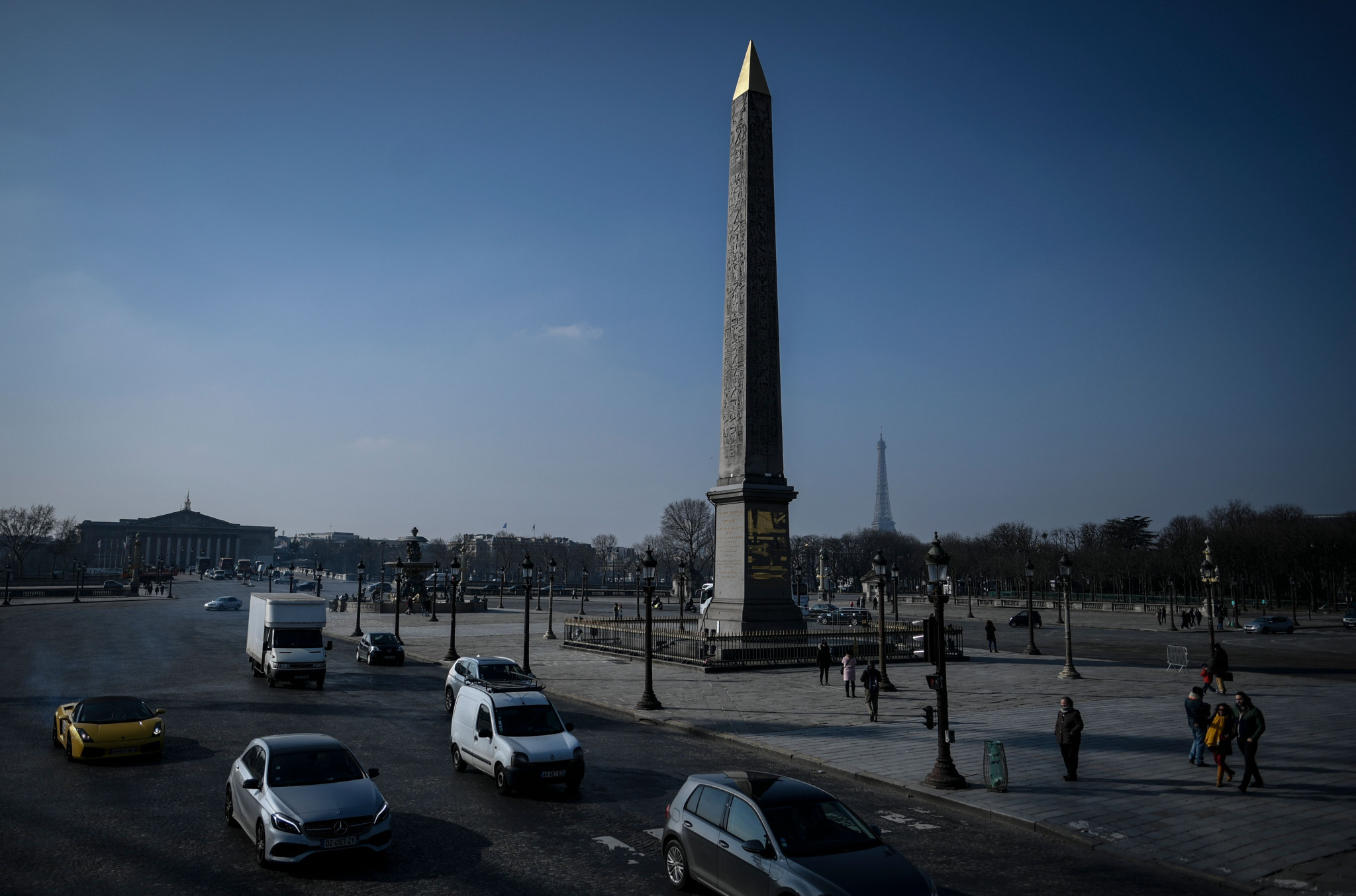 The Place de la Concorde Luxor Obelisk is set to provide the setting for the breaking finals at Paris 2024 ©Getty Images