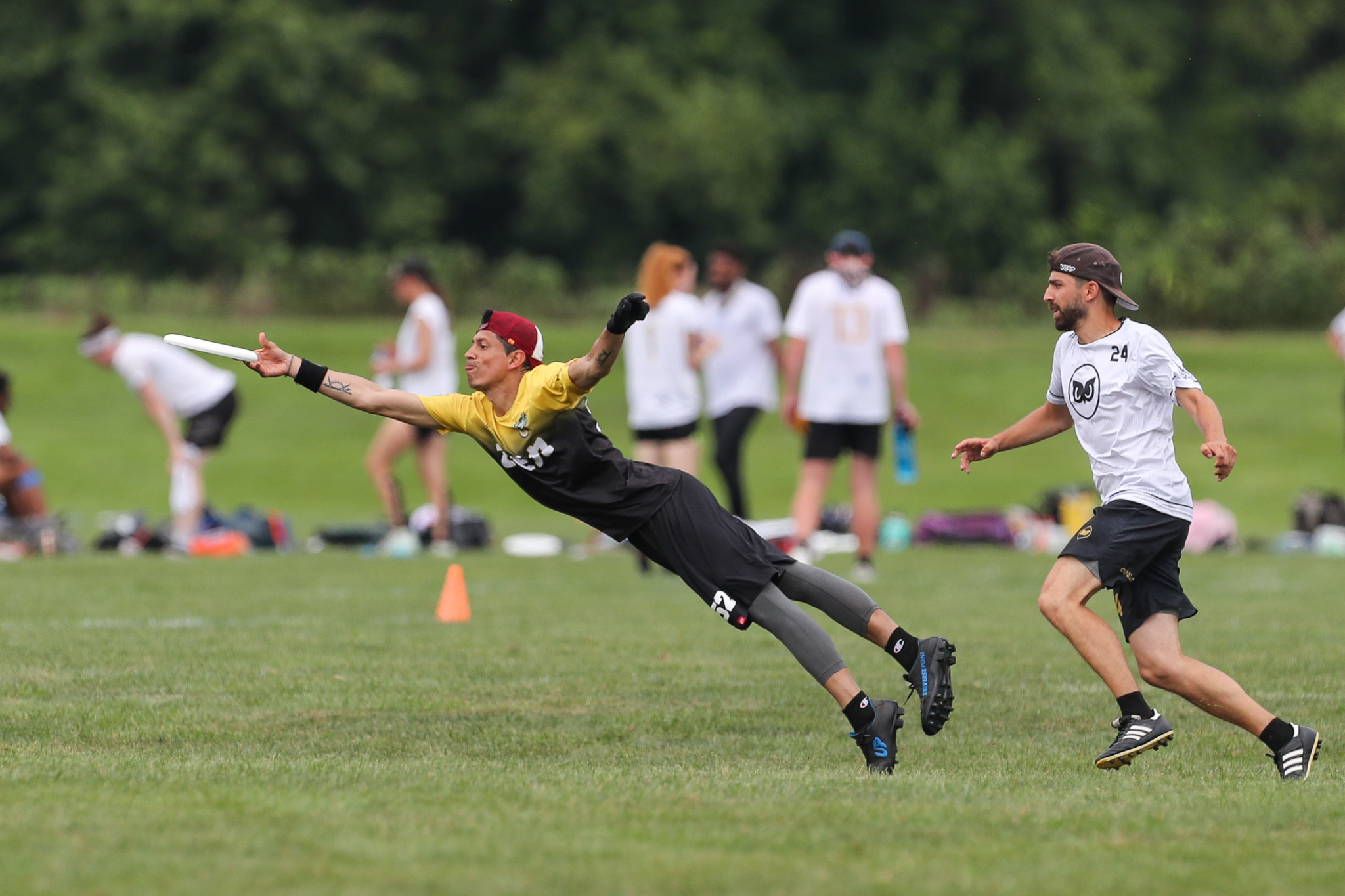 Zen Ultimate Club were unable to better Owls UC in a mixed pool tie in Pool F ©Paul Rutherford for UltiPhotos
