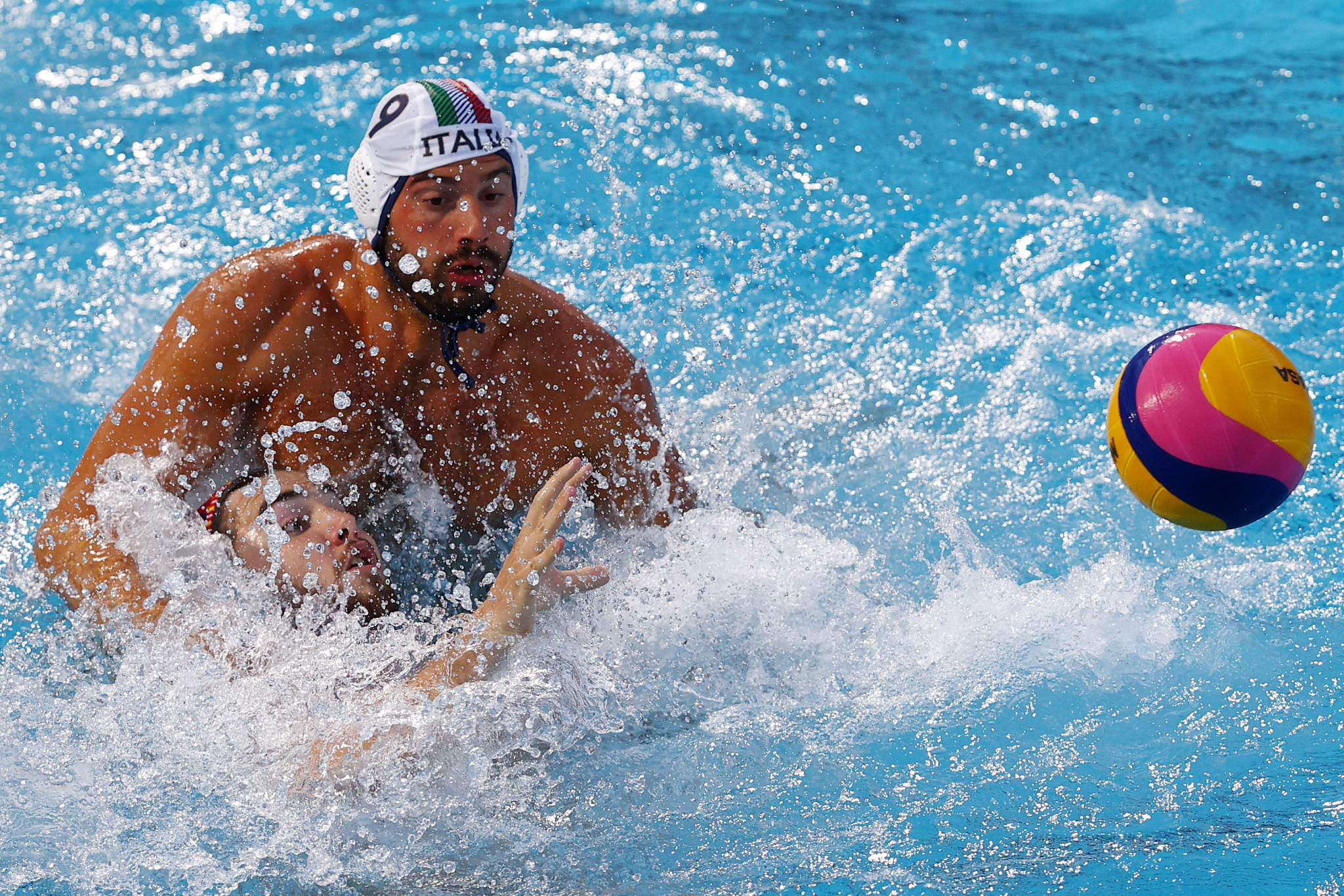 Italy beat Spain to set up FINA Men's Water Polo World League final versus US