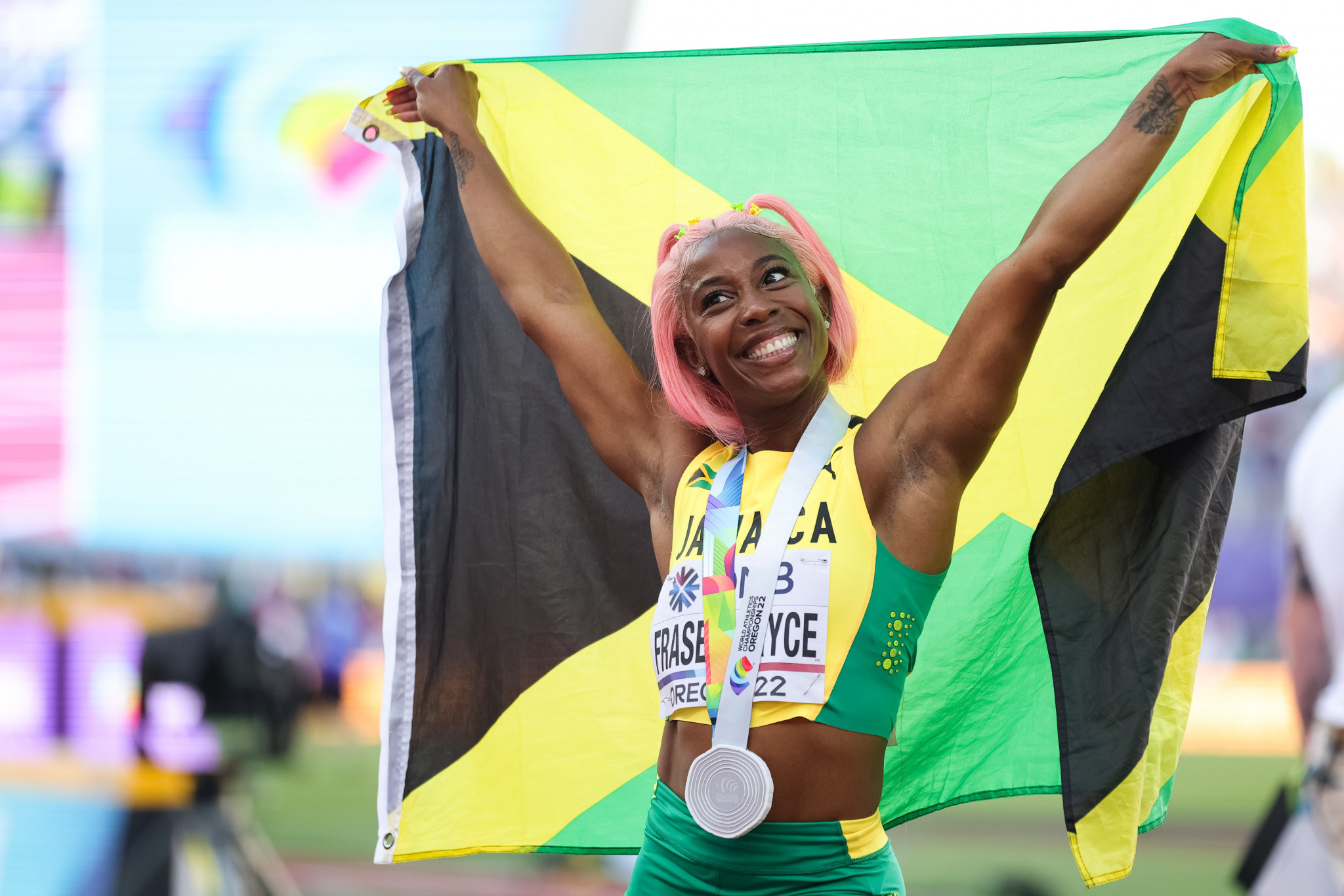 Shelly-Ann Fraser-Pryce will not be in the Birmingham 2022 team for Jamaica ©Getty Images