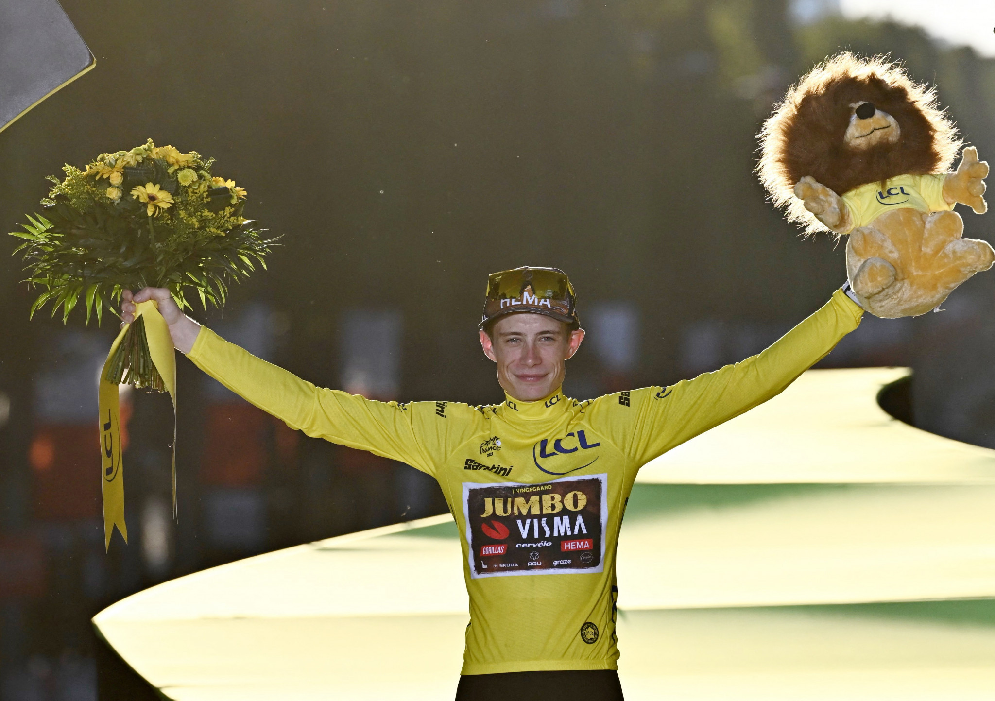 Jonas Vingegaard, a Dane, won this year's Tour de France ©Getty Images