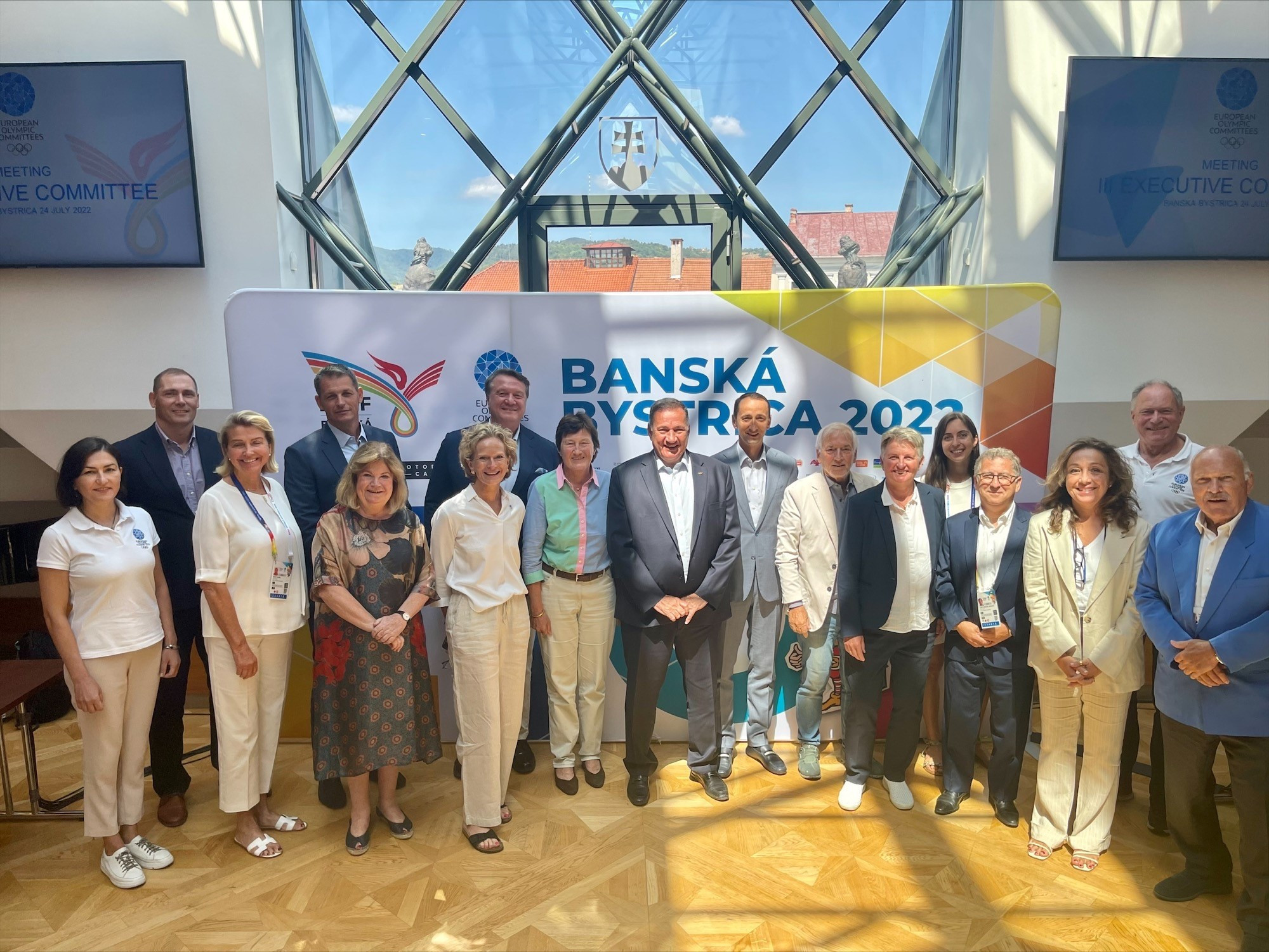 The EOC Executive Committee agreed on the dates at its meeting in Banská Bystrica ©EYOF Banská Bystrica 2022