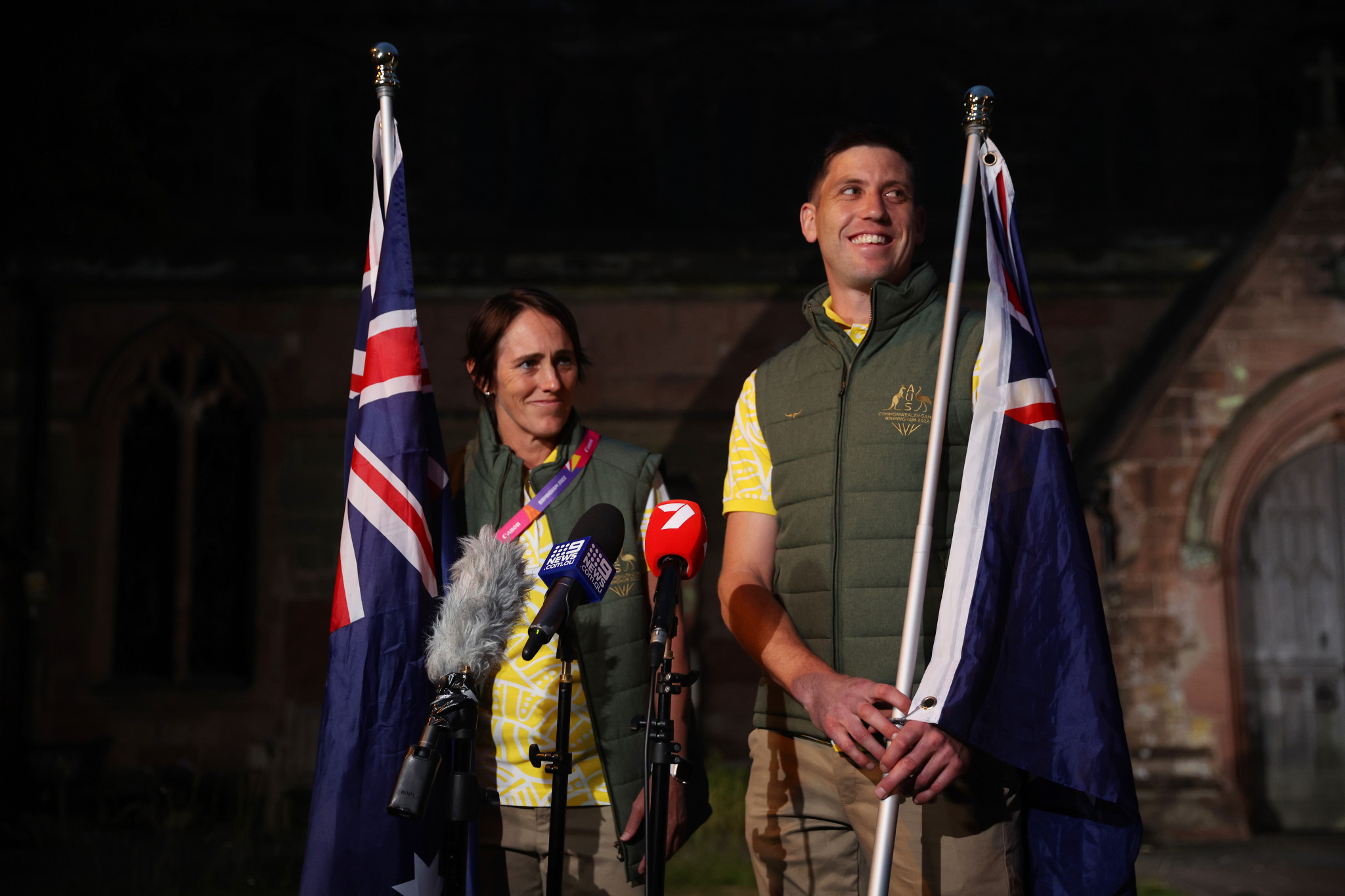 Australia name joint flag bearers for Commonwealth Games for first time since 1978