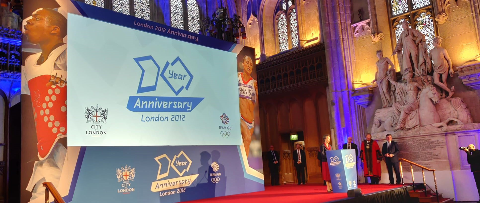 The Princess Royal praised everyone who had helped make London 2012 so successful during a speech at the Guildhall ©ITG