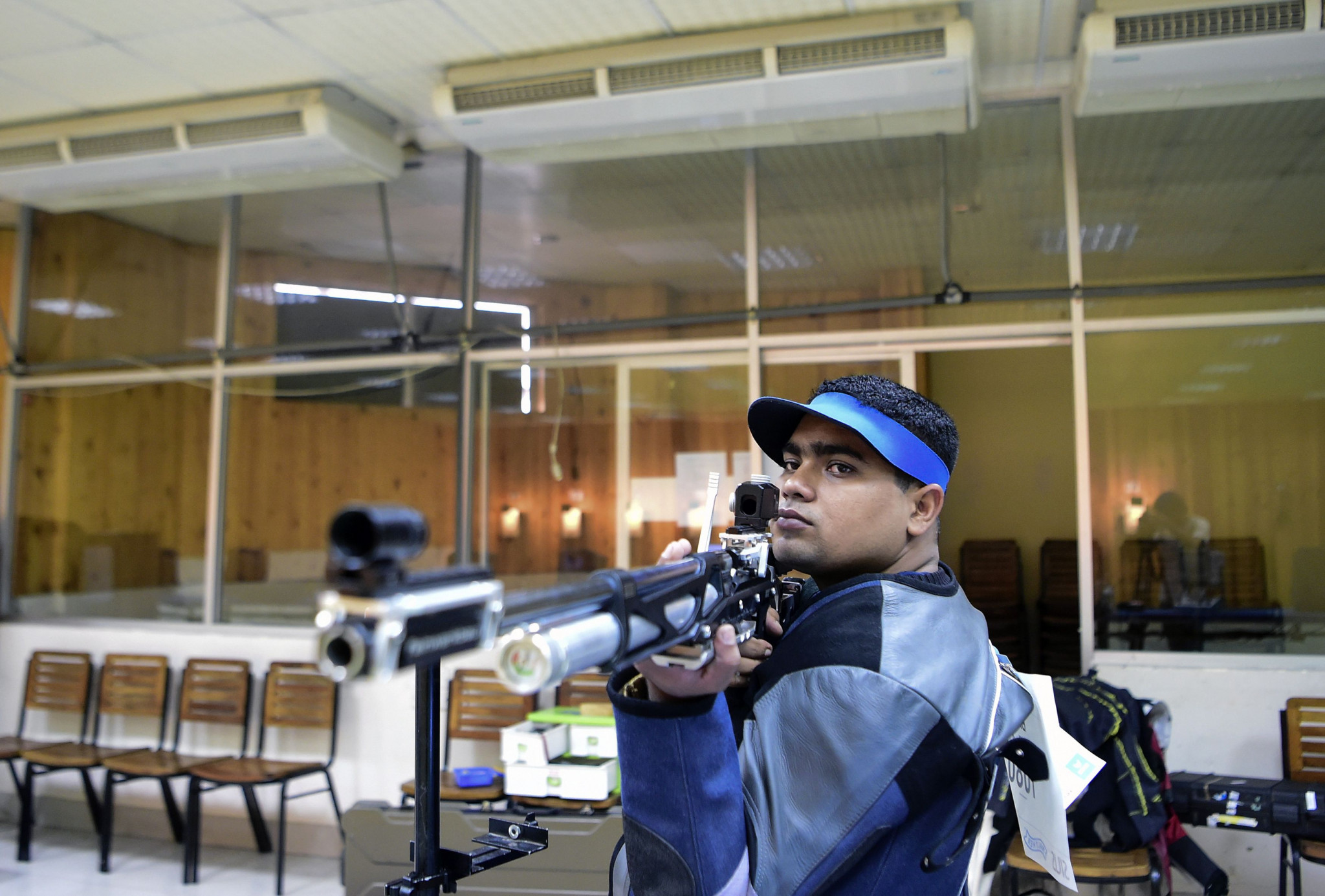 Abdullah Hel Baki won shooting silver for Bangladesh at Gold Coast 2018, but the sport has now been dropped ©Getty Images