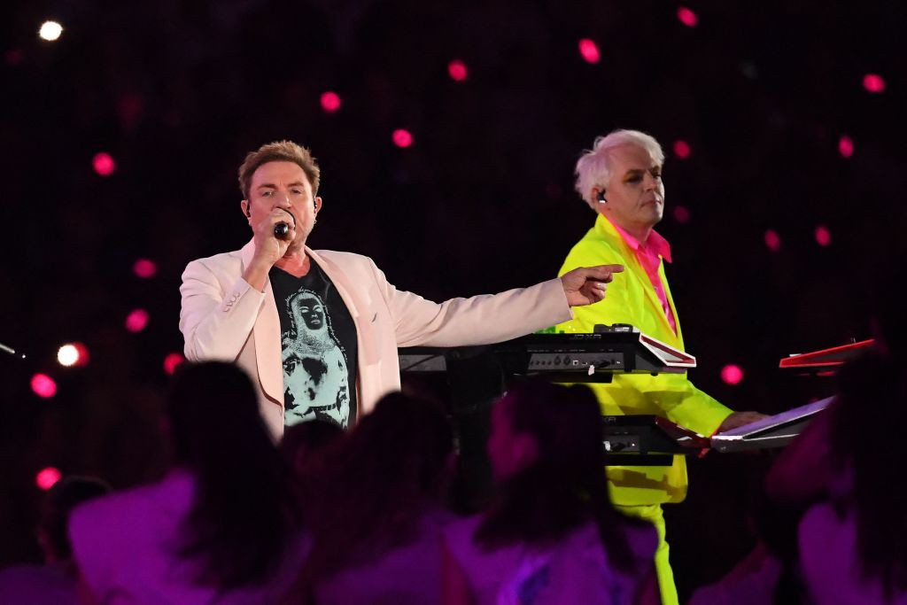 Birmingham's own Duran Duran, and lead singer Simon Le Bon, played out the Opening Ceremony after the 22nd Commonwealth Games were officially opened ©Getty Images