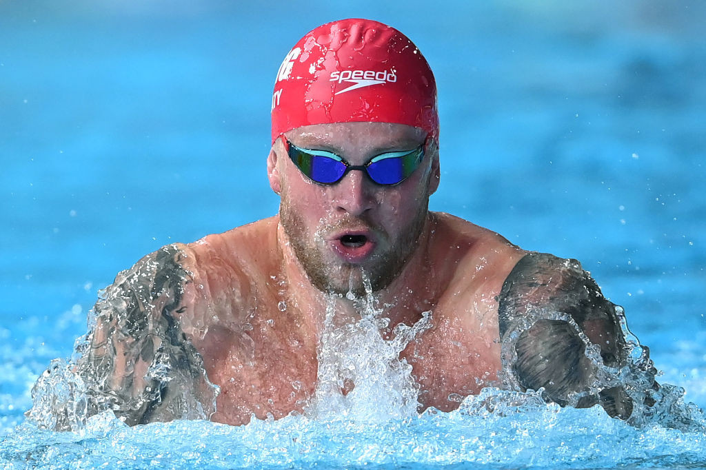 England's Adam Peaty returns to action in the Commonwealth Games swimming competition in Birmingham ©Getty Images