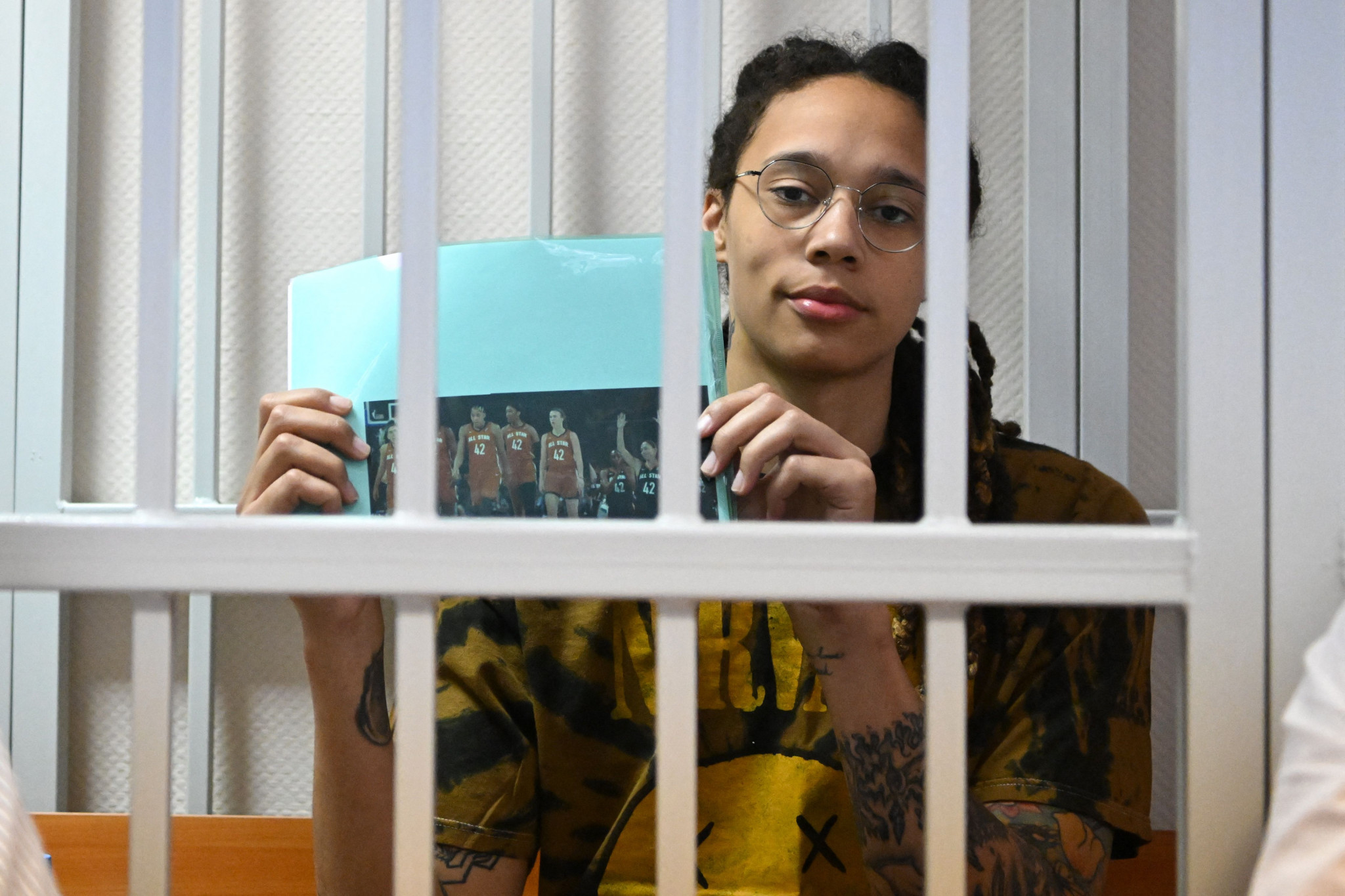 Brittney Griner is serving a nine-year prison sentence ©Getty Images