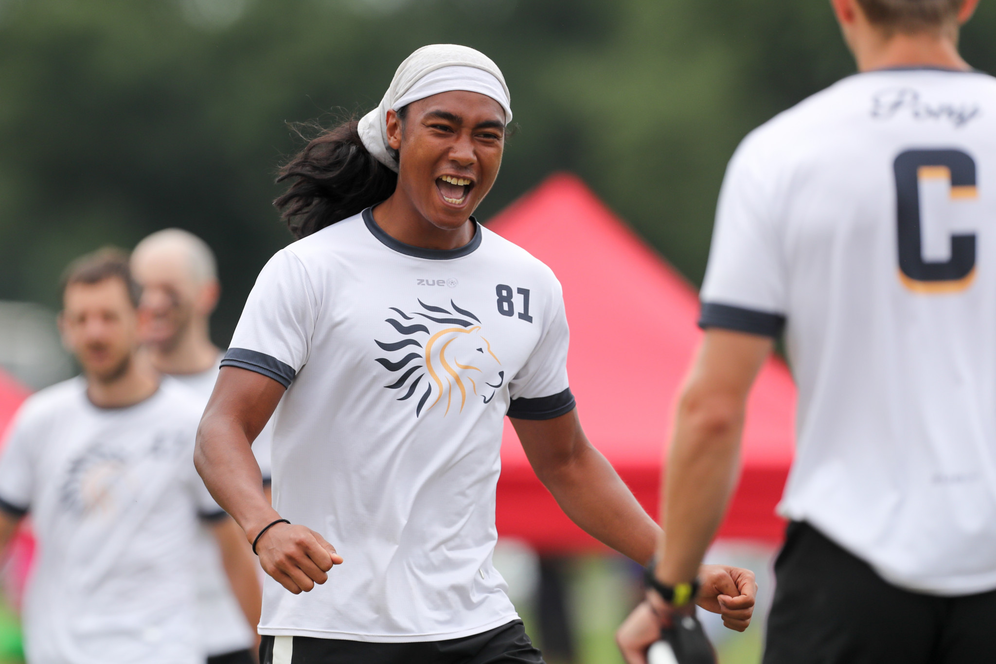 PoNY's Antoine Davis scored one goal in the semi-final fixture against Clapham Ultimate ©Paul Rutherford for UltiPhotos