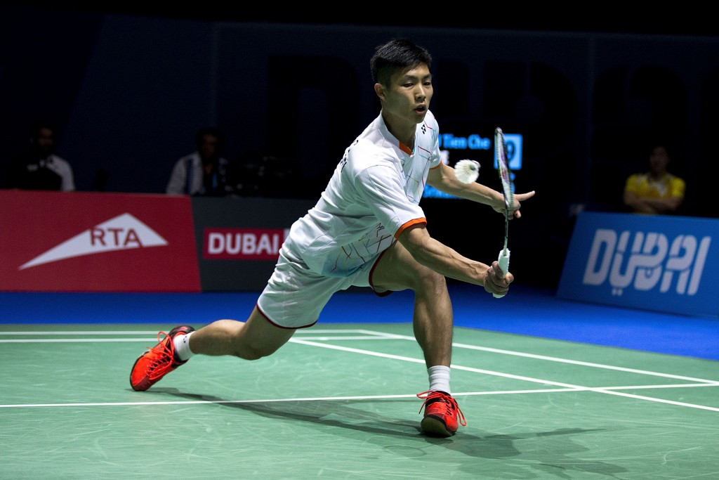 Chinese Taipei’s Chou Tien-chen booked his place in the men’s singles final of the BWF German Open ©Getty Images
