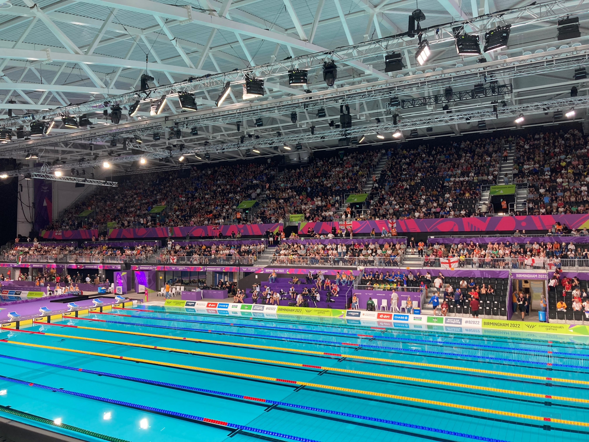 The newly-built Sandwell Aquatics Centre is set to benefit local communities and public after the Birmingham 2022 Commonwealth Games ©Getty Images