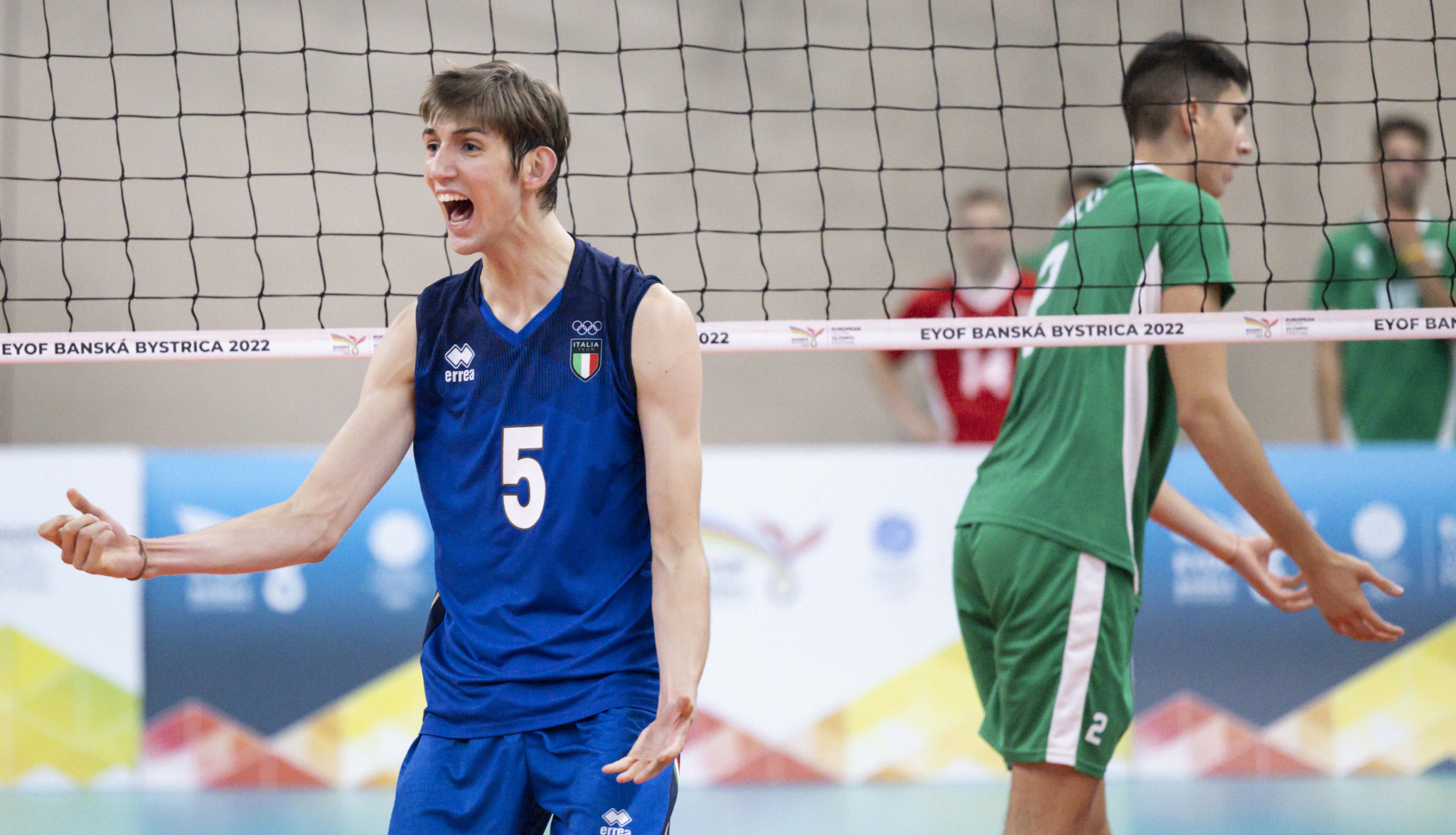 Italy's boys triumphed in the volleyball final 3-0 against Bulgaria ©EYOF Banská Bystrica 2022