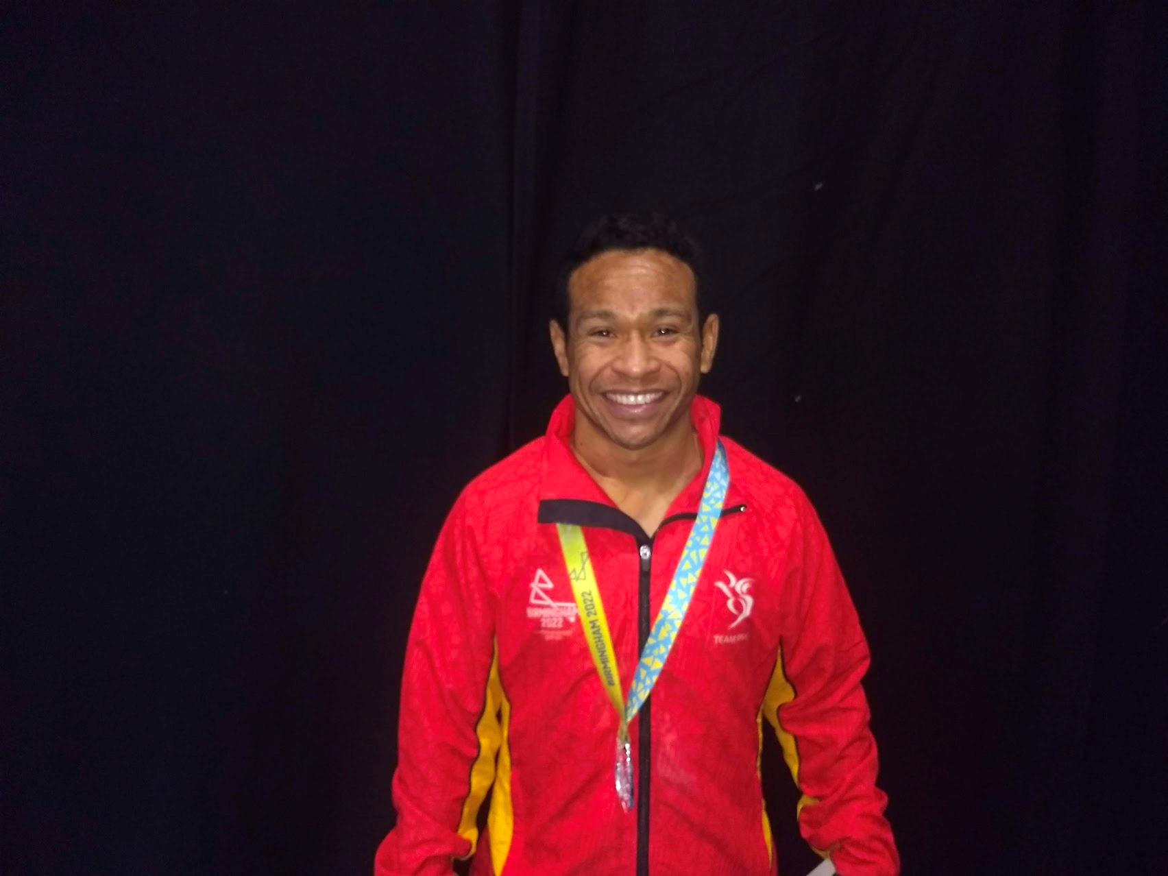 Dika Toua's second cousin Morea Baru won a silver medal in the men’s 61kg at Birmingham 2022 ©ITG