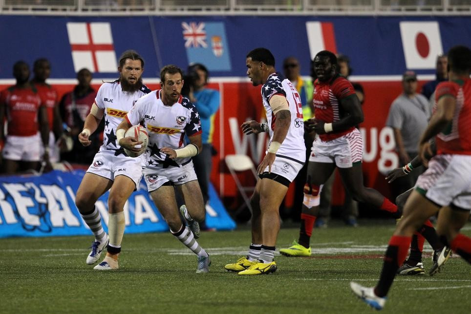 United States set up semi-final clash with defending overall champions Fiji at Las Vegas Sevens