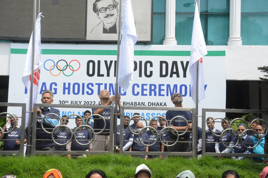 Bangladesh Olympic Association hosts delayed Olympic Day festivities