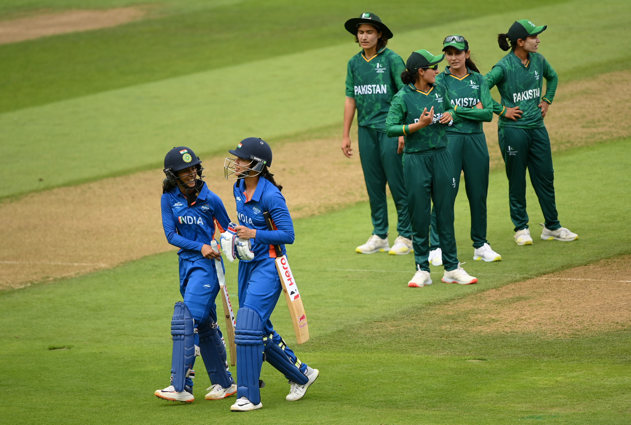 An unbeaten 63 from Smriti Mandhana helped India to an eight-wicket win over Pakistan ©Getty Images