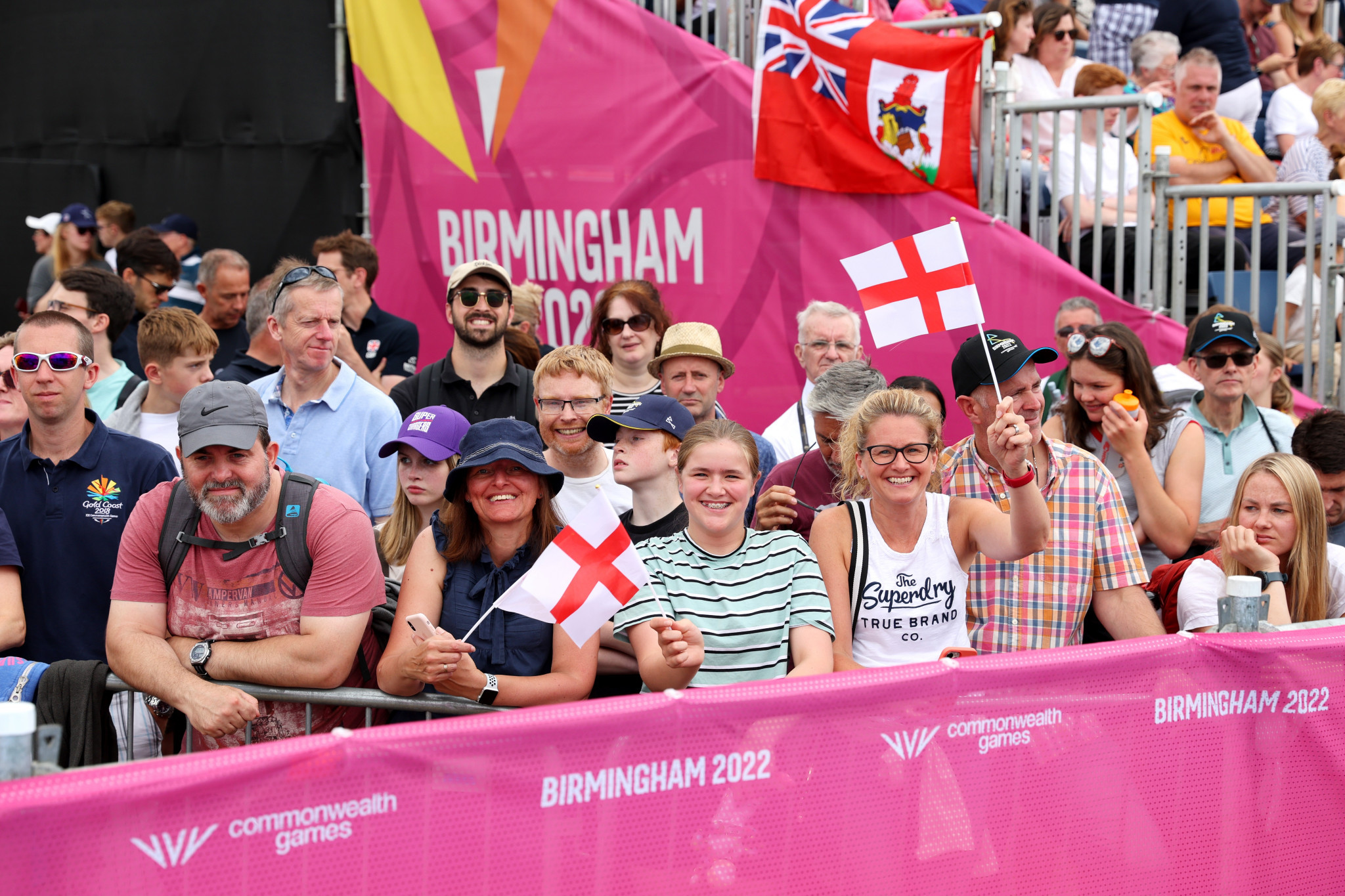 Thousands of fans have been flocking to Birmingham and the West Midlands for the Commonwealth Games ©Getty Images
