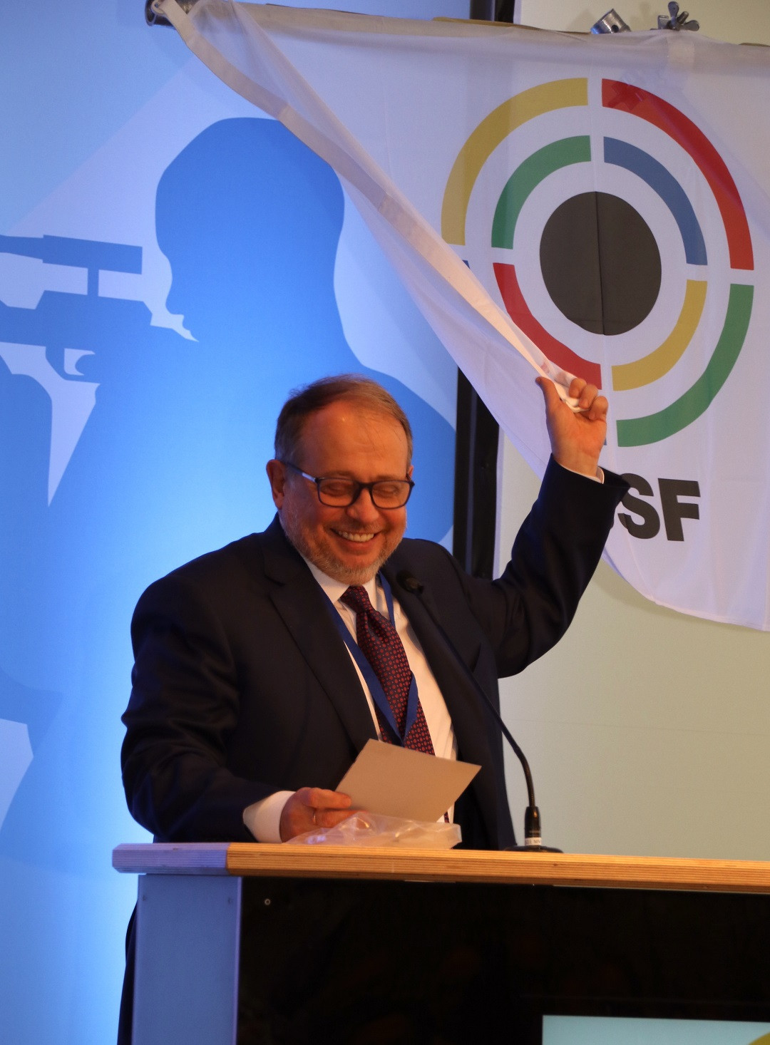 Vladimir Lisin was elected ISSF President four years ago, pipping Luciano Rossi by just four votes after a bitter campaign ©ISSF