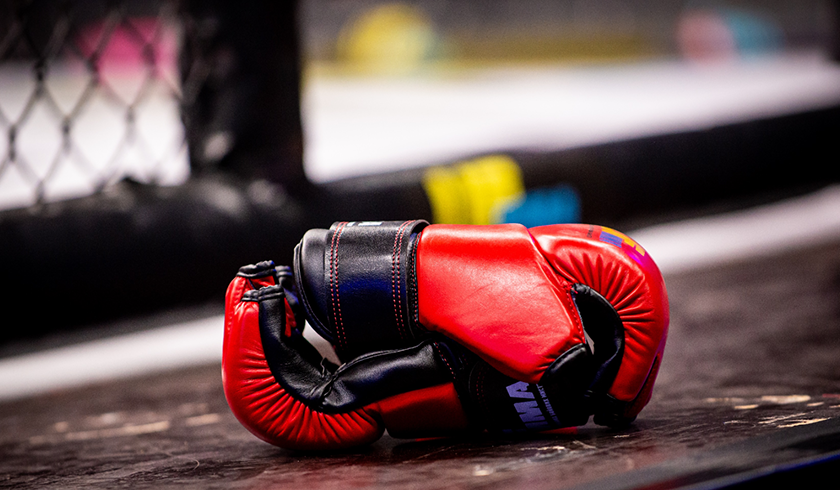 Fighters in youth events cannot kick or punch an opponent in the head, under GAMMA rules ©GAMMA