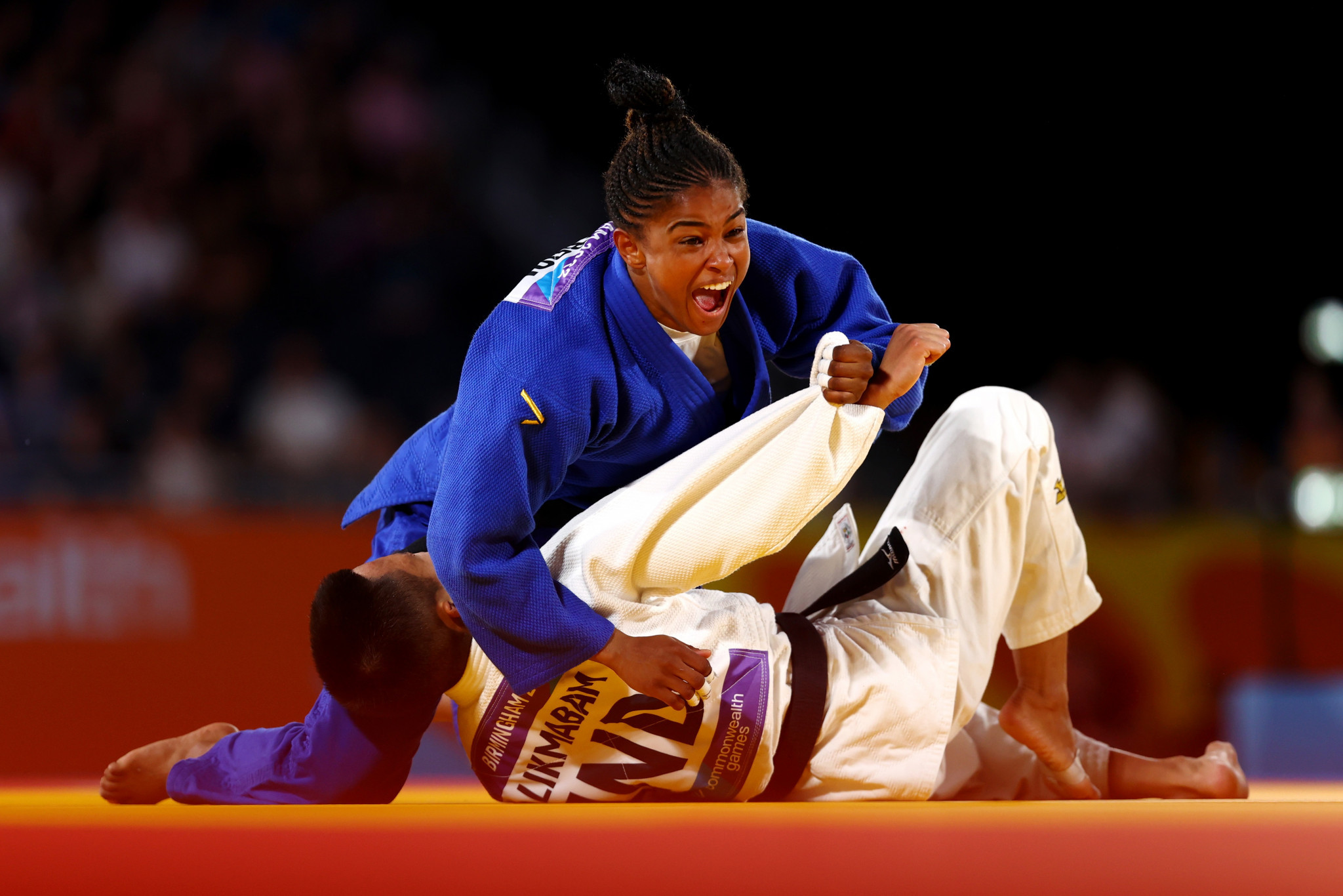 Michaela Whitebooi of South Africa captured the women's under-48kg crown ©Getty Images