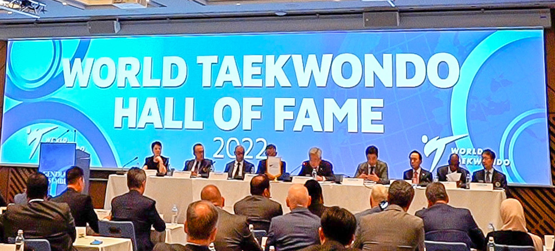 Six individuals were inducted to the World Taekwondo Hall of Fame at the General Assembly in Sofia ©World Taekwondo