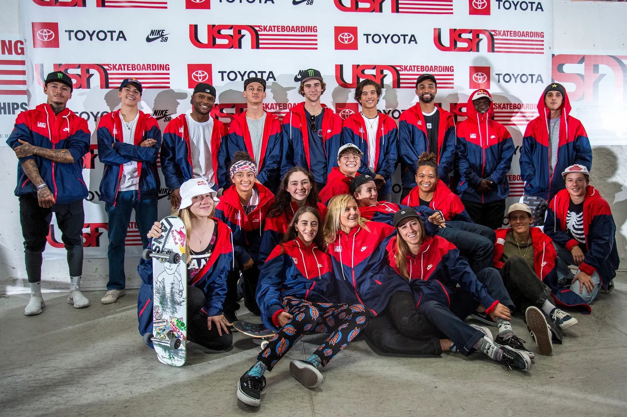The United States won two bronze medals when skateboarding made its Olympic debut at Tokyo 2020 ©USA Skateboarding