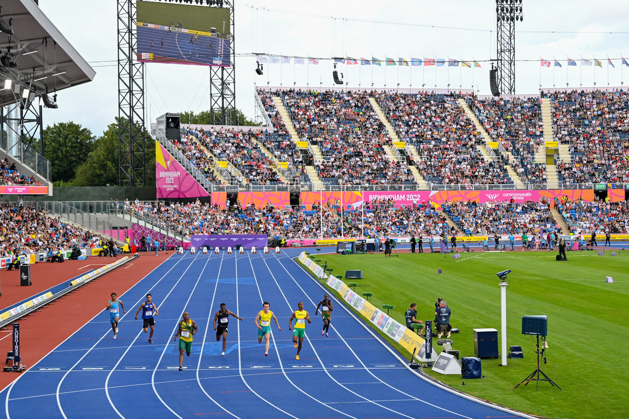 Track and field competitons got underway at the Alexander Stadium today as action from Birmingham 2022 continues ©Getty Images