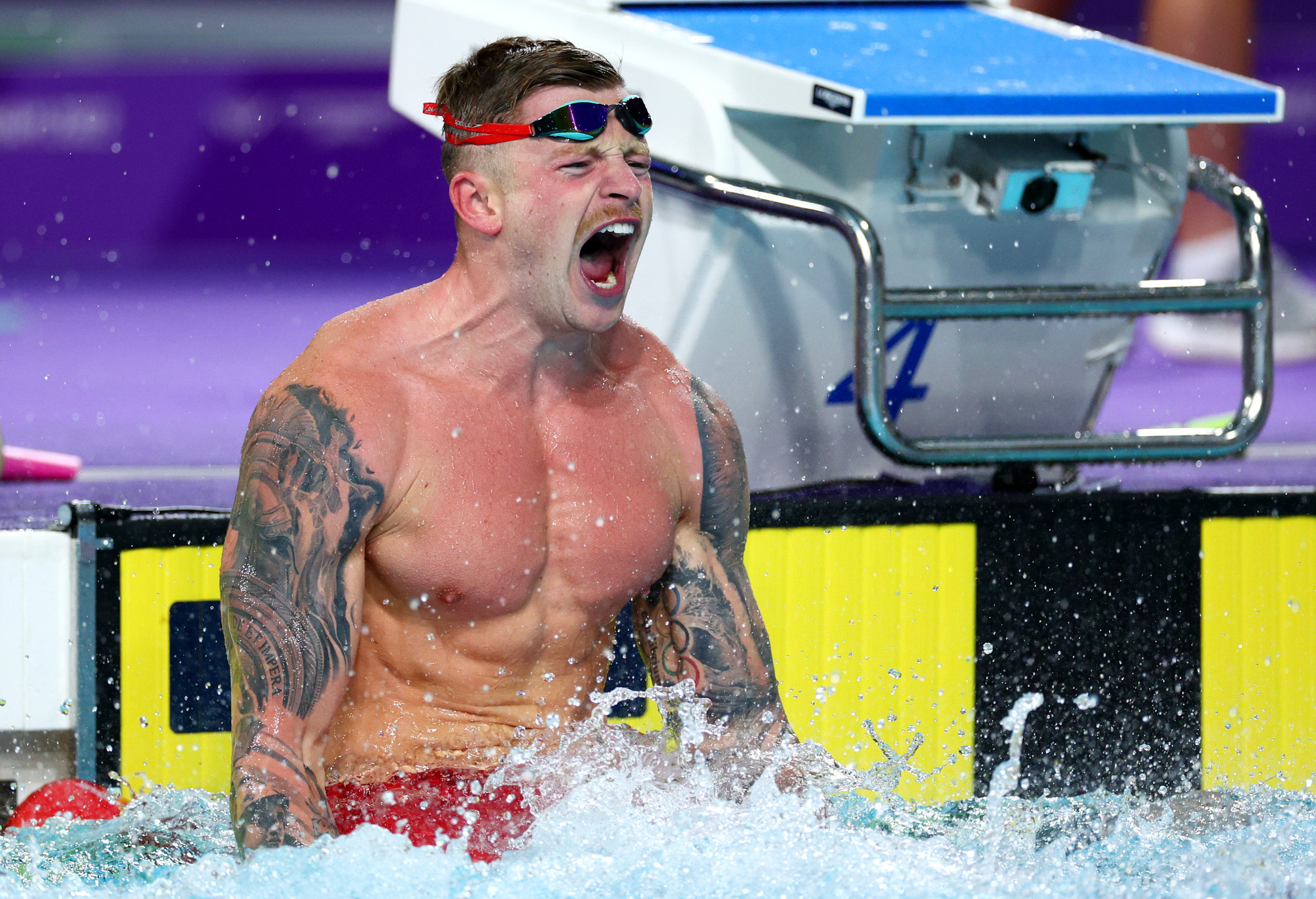 Adam Peaty won gold in what he said would be his final Commonwealth Games race ©Getty Images