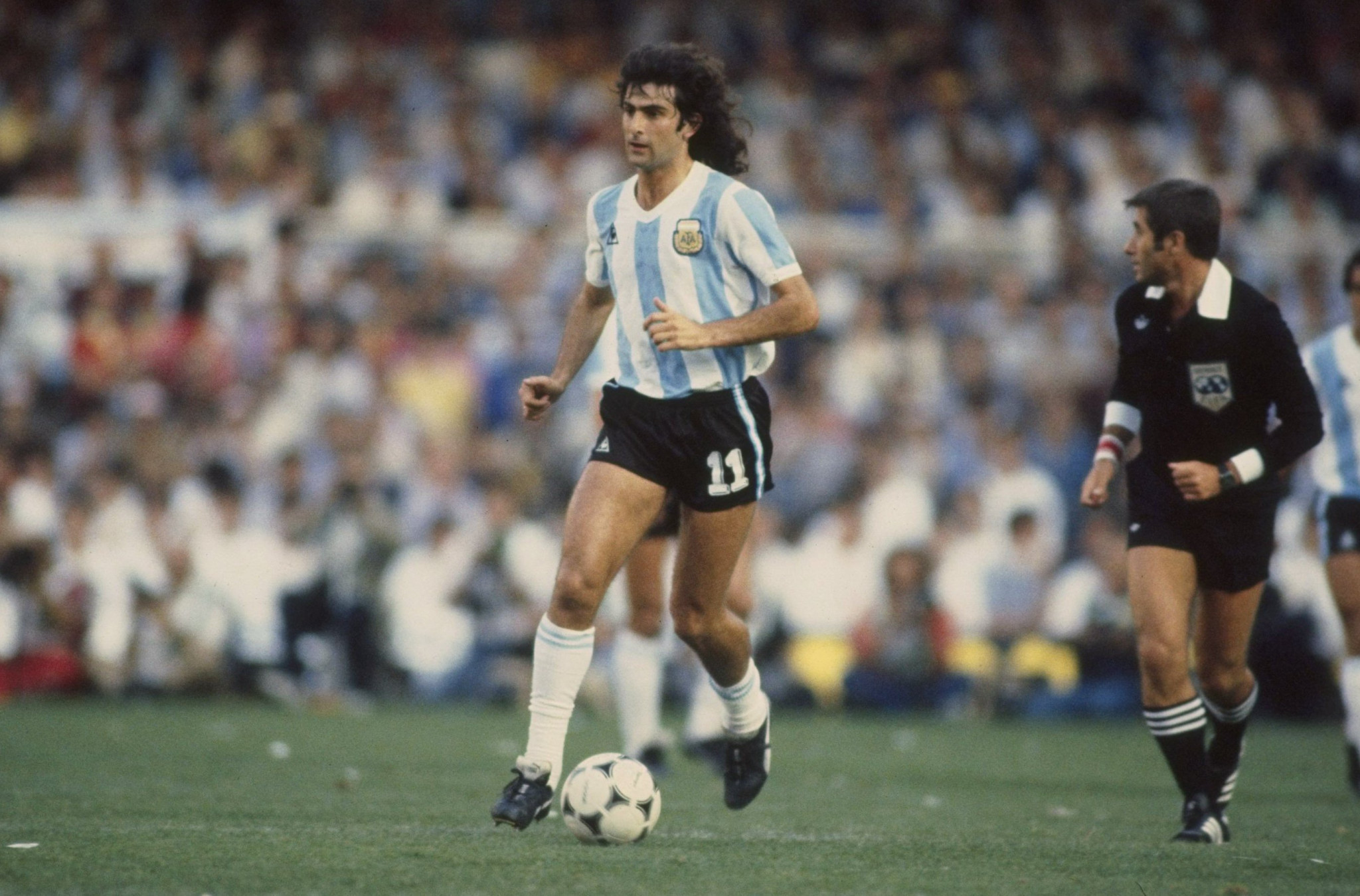 Mario Kempes played for Argentina at the 1978 World Cup, which was the last time the country hosted the tournament ©Getty Images