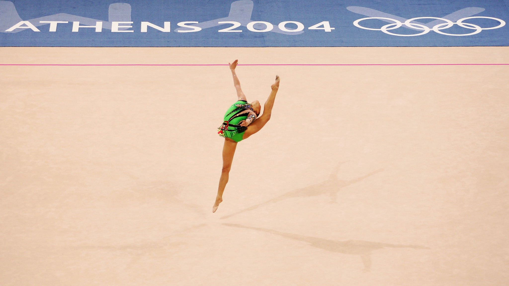 Alina Kabaeva won a gold medal at the Athens 2004 Olympic Games for Russia ©Getty Images