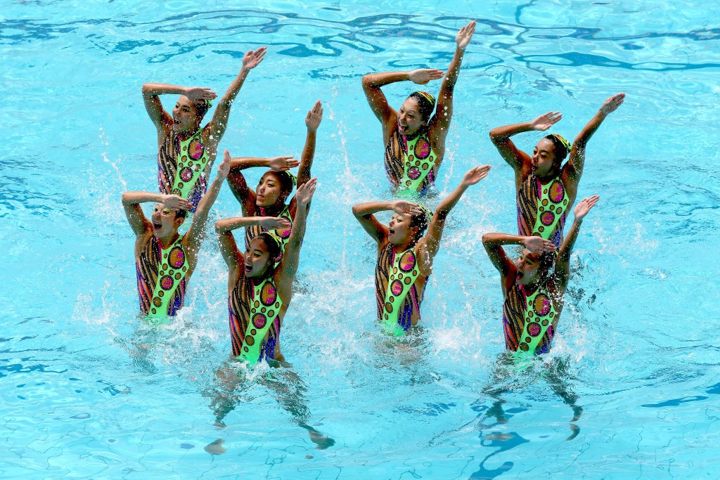 Ukraine and Japan edge towards Rio 2016 at synchronised swimming qualifier