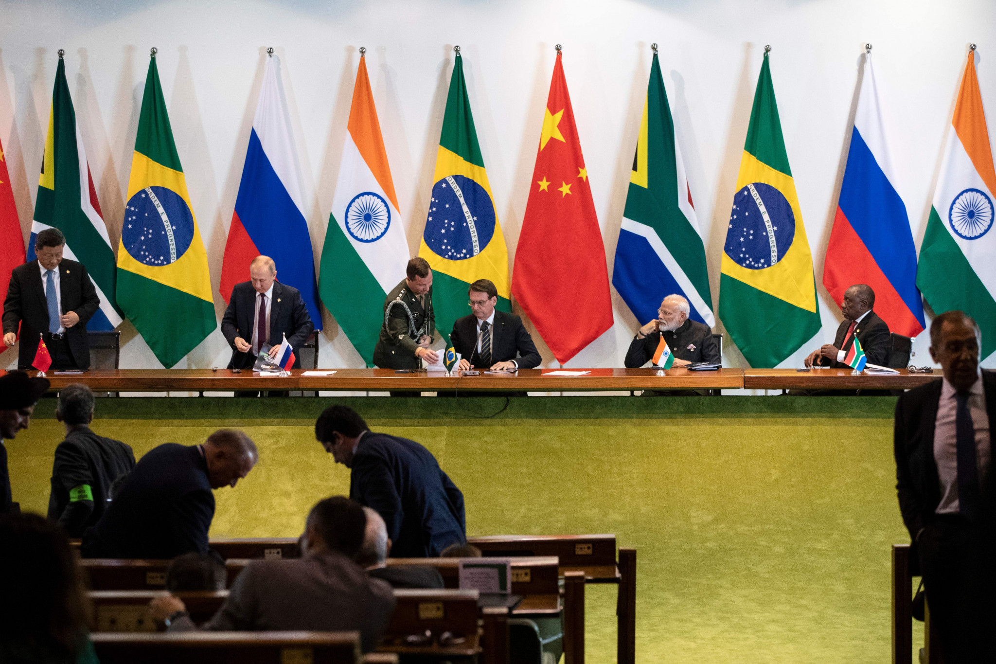 Russia is a member of the international BRICS group which also includes Brazil, India, China and South Africa ©Getty Images